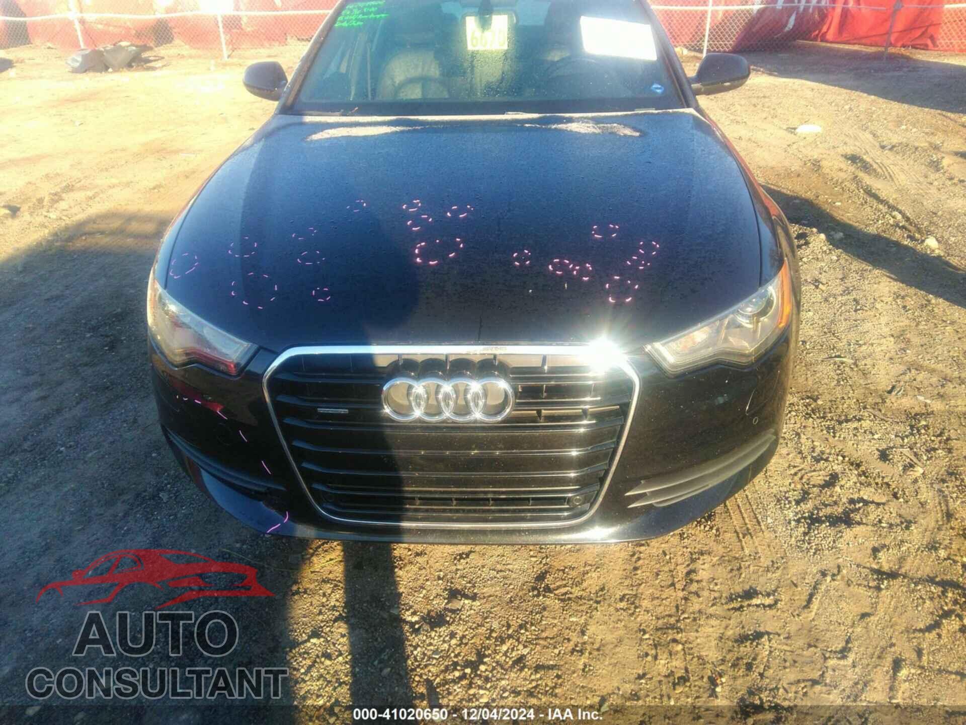 AUDI A6 2013 - WAUGGAFC6DN138598