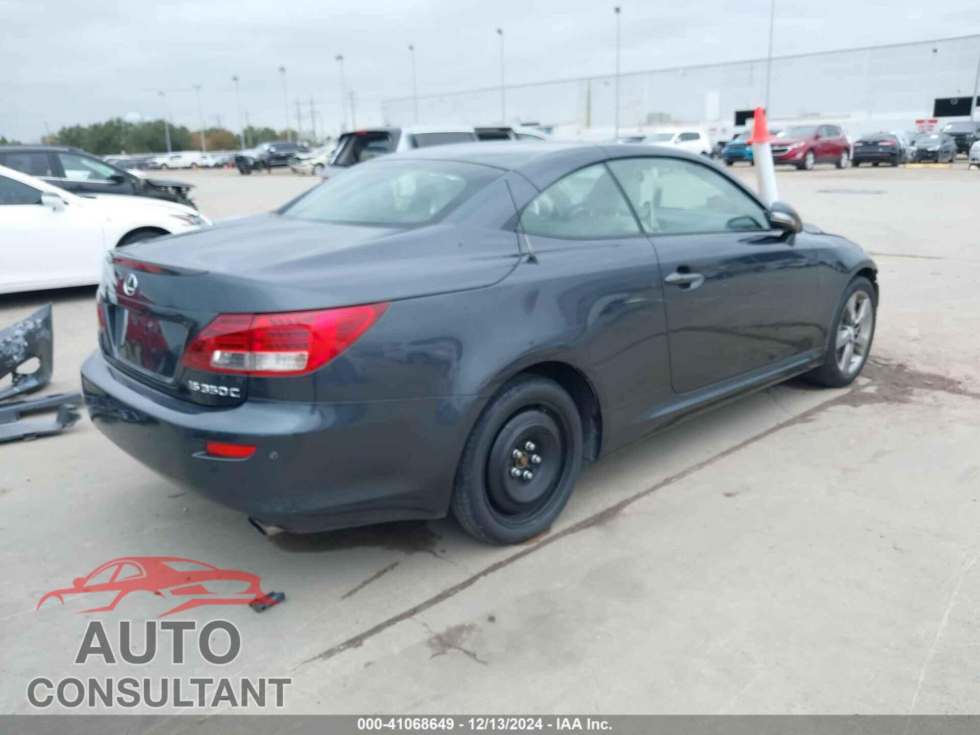 LEXUS IS 350C 2011 - JTHFE2C20B2505045