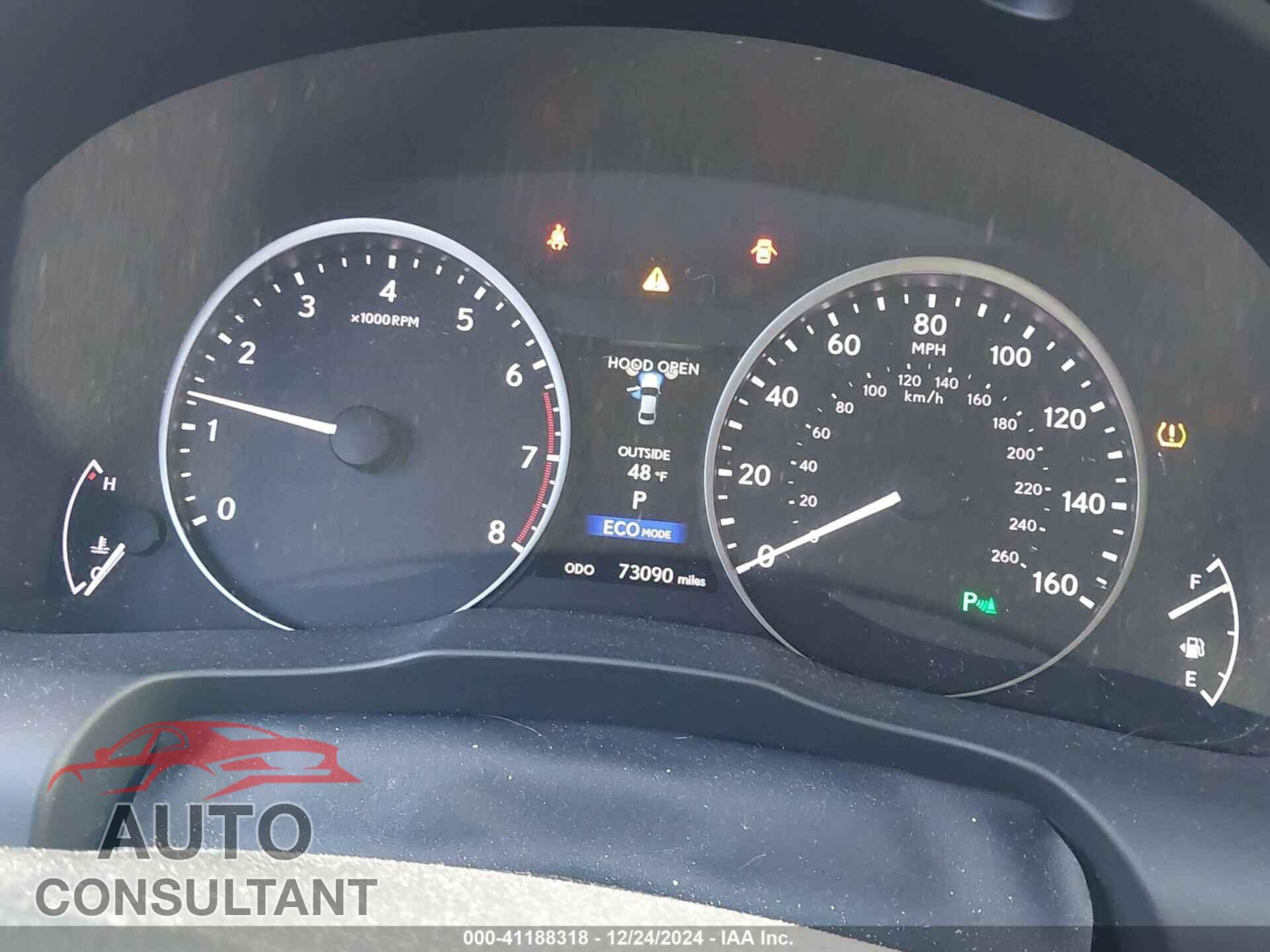 LEXUS ES 350 2013 - JTHBK1GG8D2037804