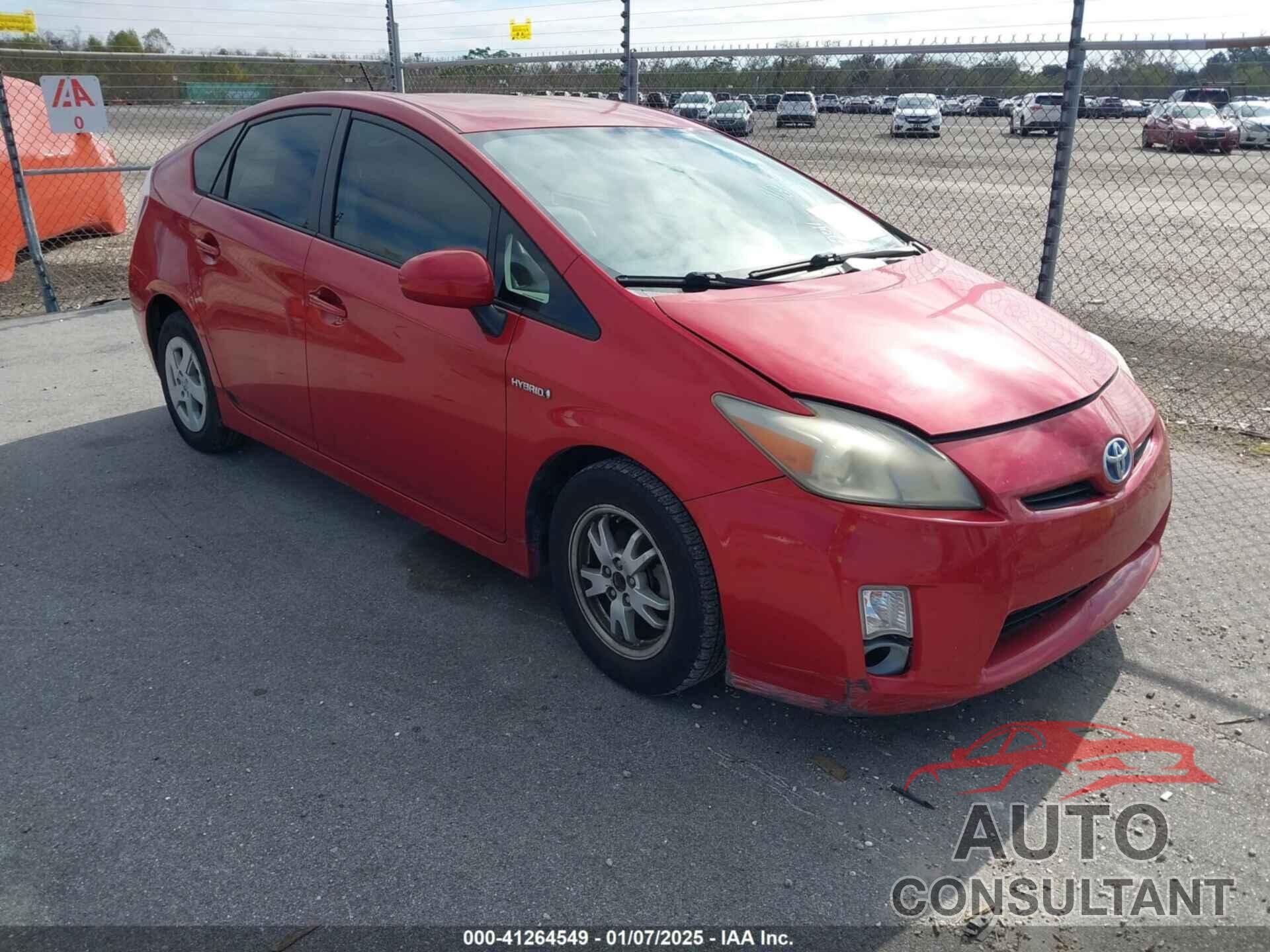 TOYOTA PRIUS 2011 - JTDKN3DUXB0314573
