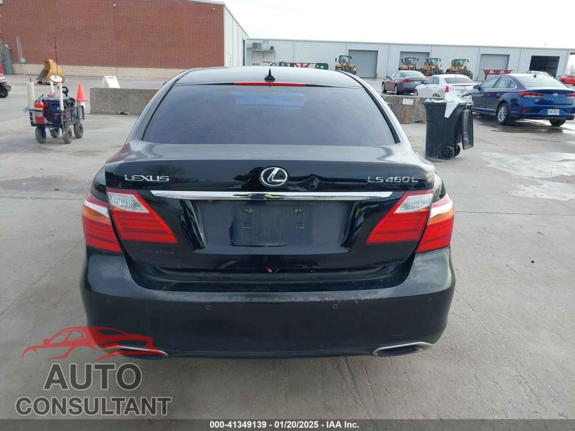 LEXUS LS 460 2010 - JTHGL5EF2A5039224