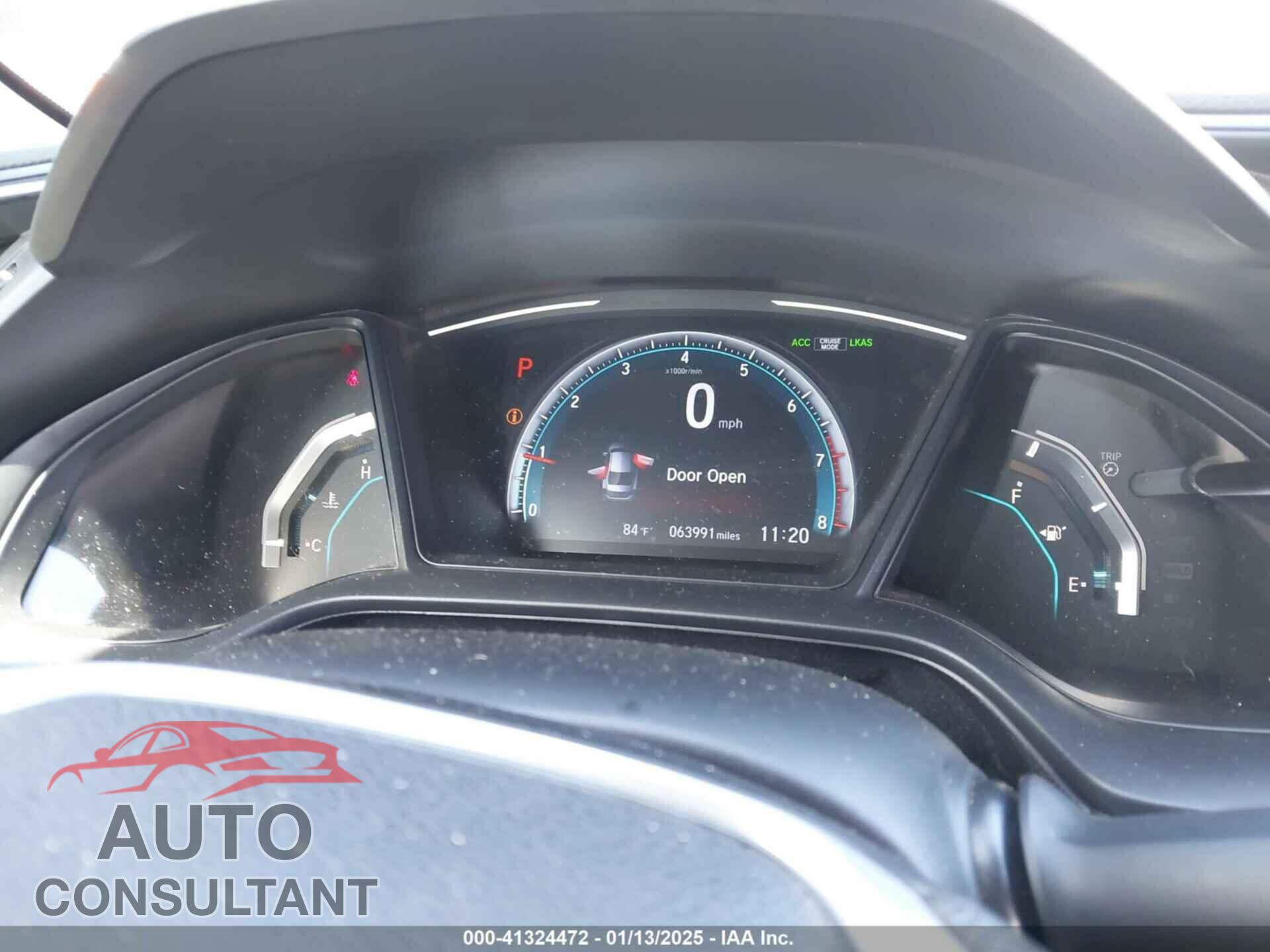 HONDA CIVIC 2019 - 19XFC2F65KE044871