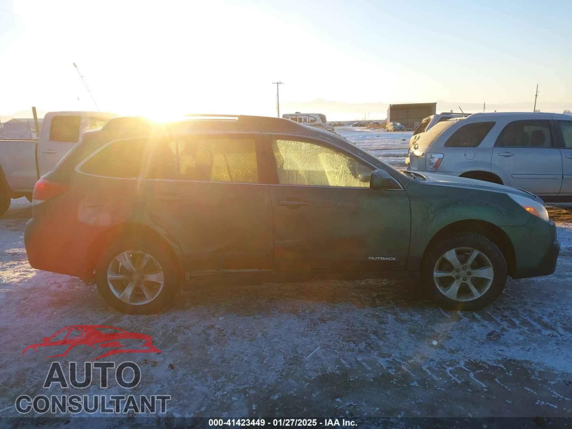 SUBARU OUTBACK 2013 - 4S4BRBCC2D3270699