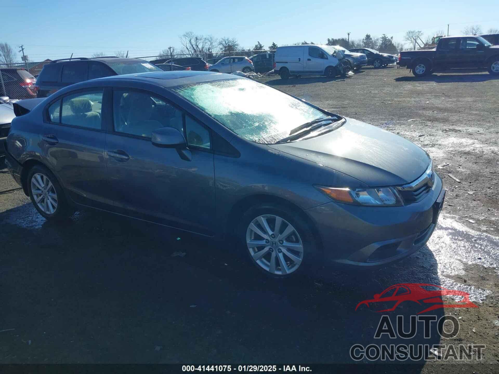 HONDA CIVIC 2012 - 19XFB2F84CE096174