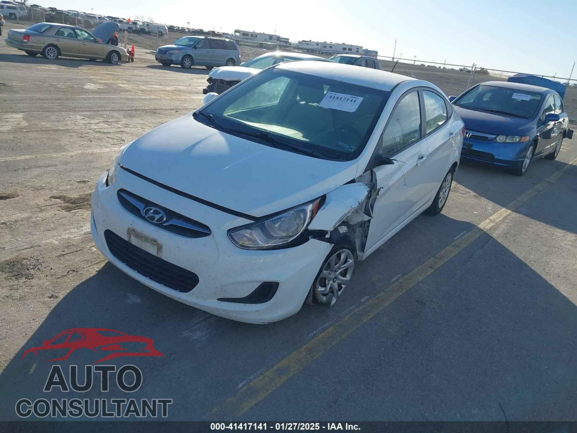 HYUNDAI ACCENT 2014 - KMHCT4AE4EU642660