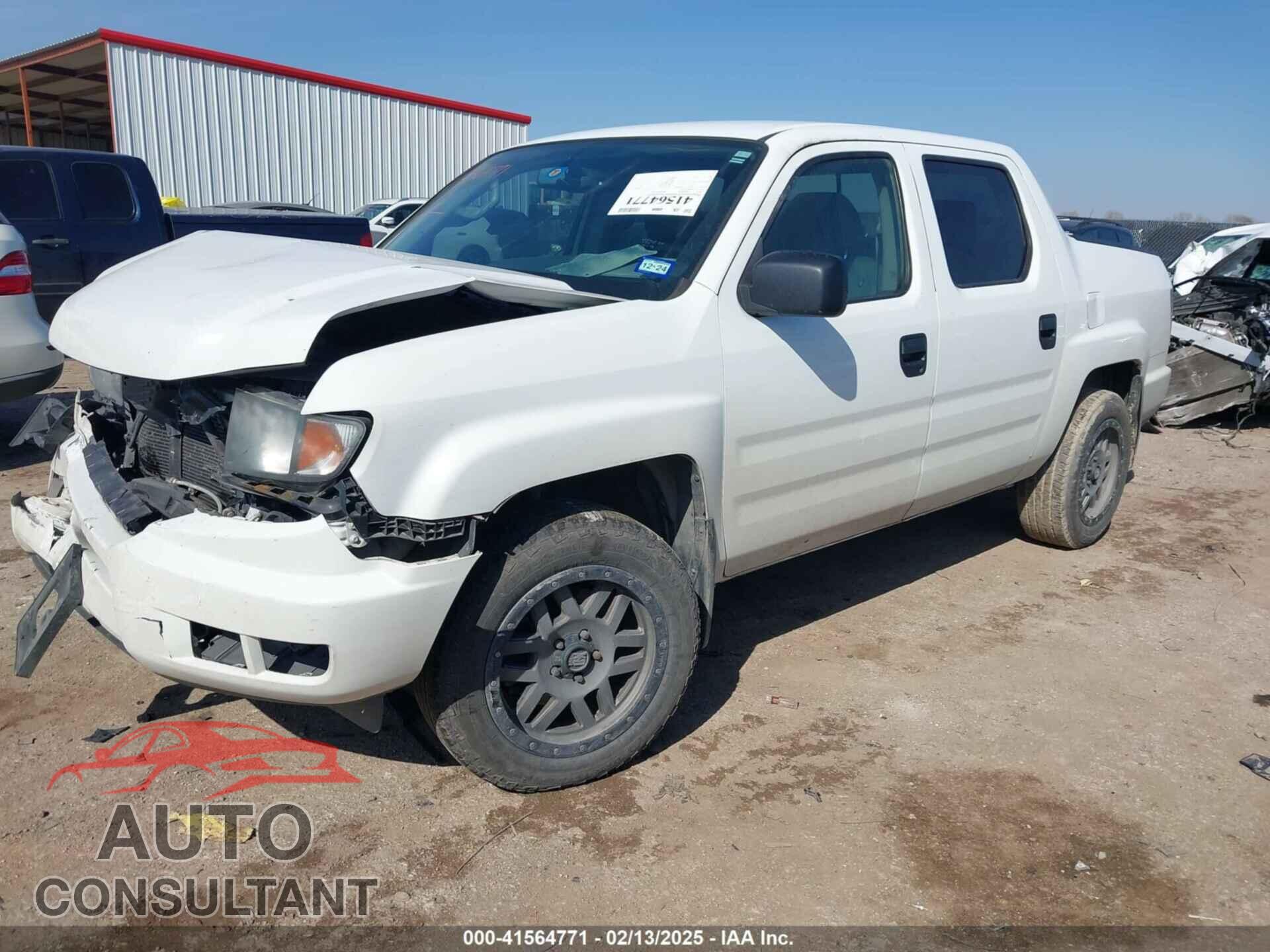 HONDA RIDGELINE 2014 - 5FPYK1F78EB011254