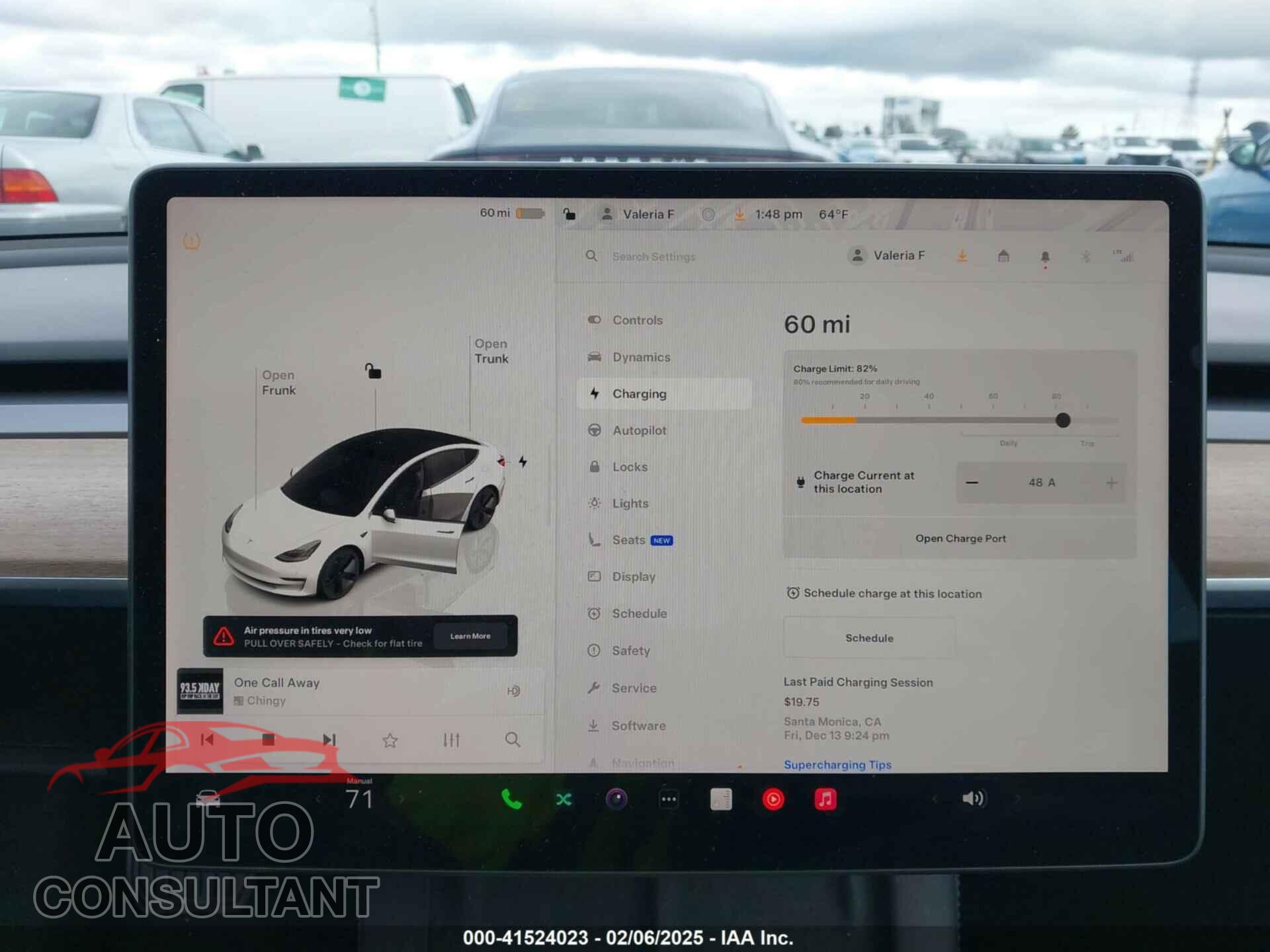 TESLA MODEL 3 2022 - 5YJ3E1EB0NF259224