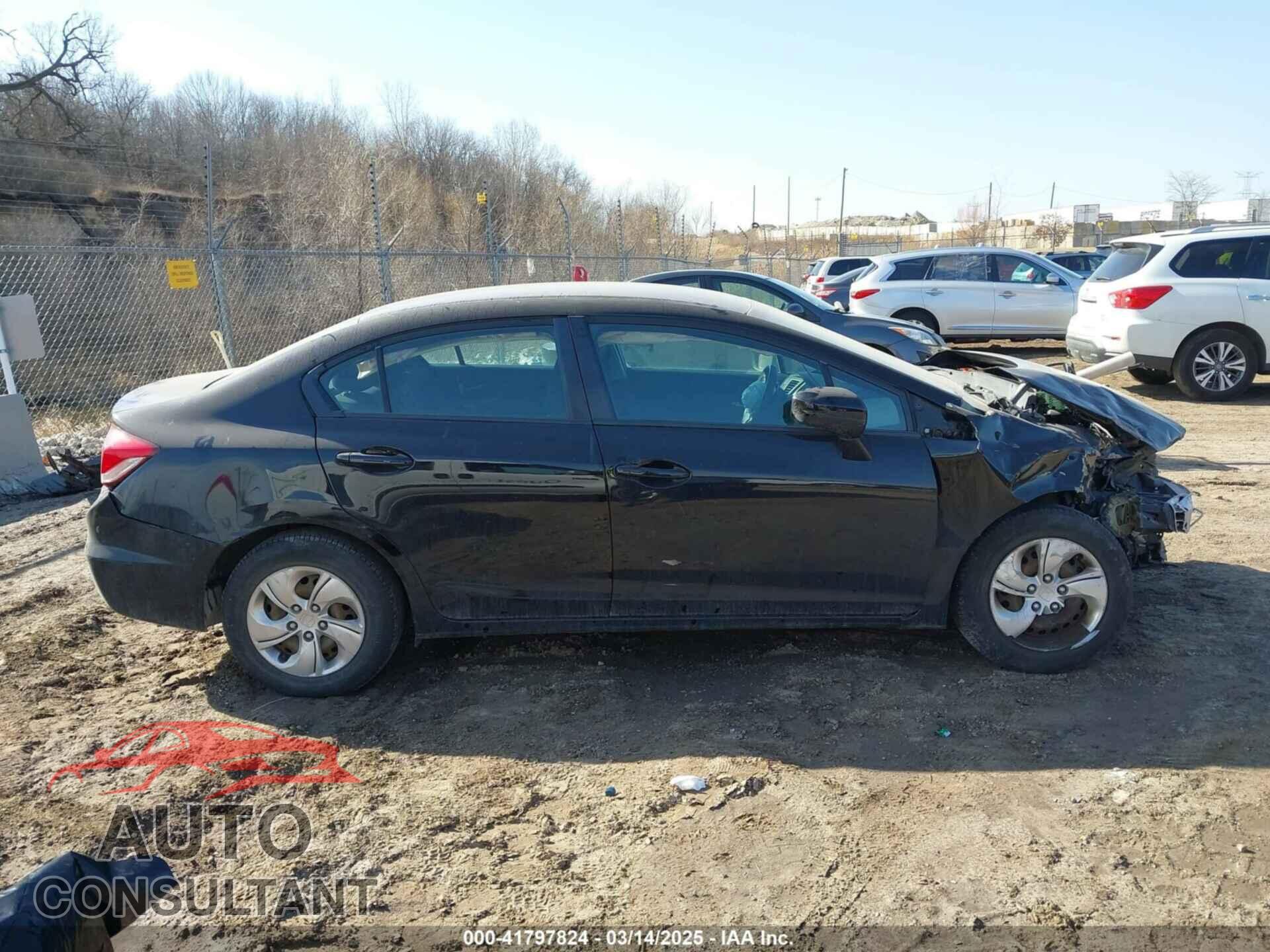 HONDA CIVIC 2014 - 2HGFB2F5XEH544092