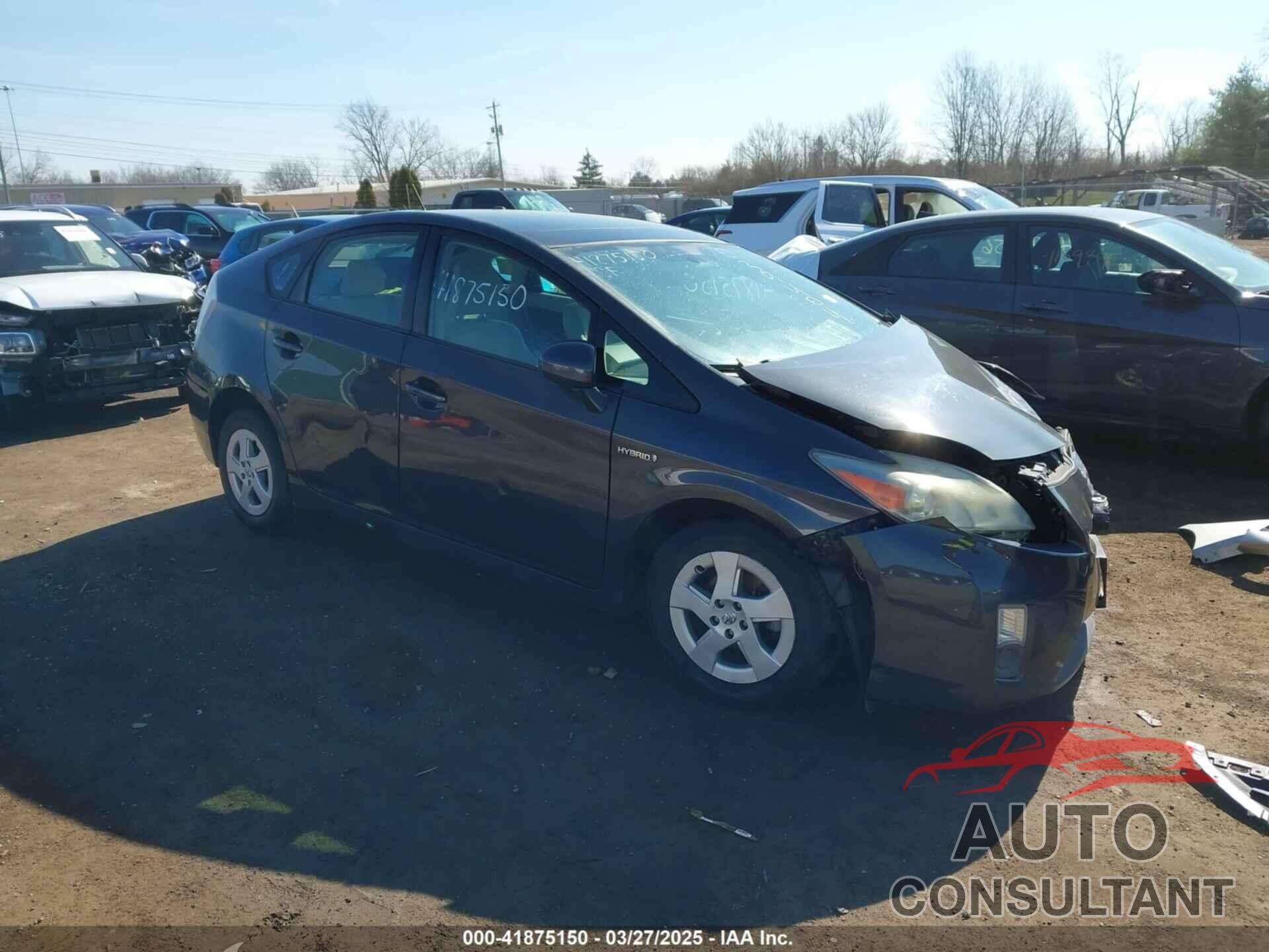 TOYOTA PRIUS 2010 - JTDKN3DU5A0039404