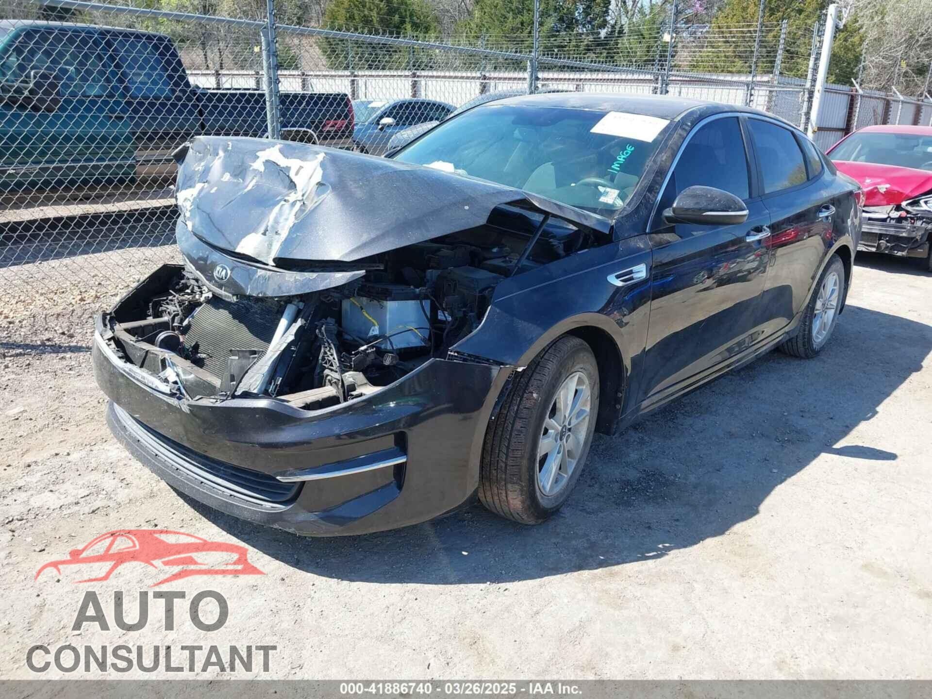 KIA OPTIMA 2016 - 5XXGT4L36GG112829