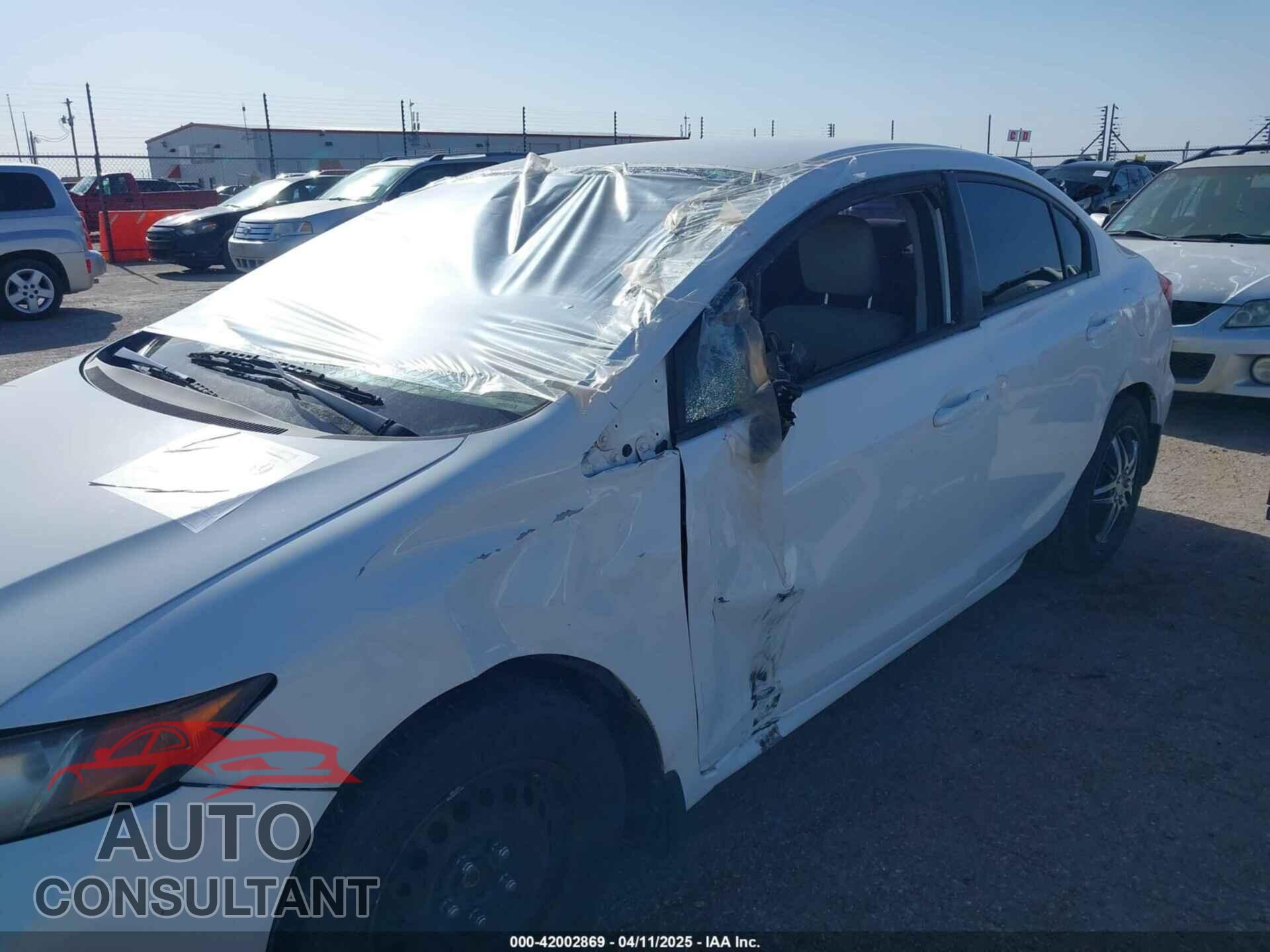 HONDA CIVIC 2012 - 2HGFB2F53CH558316