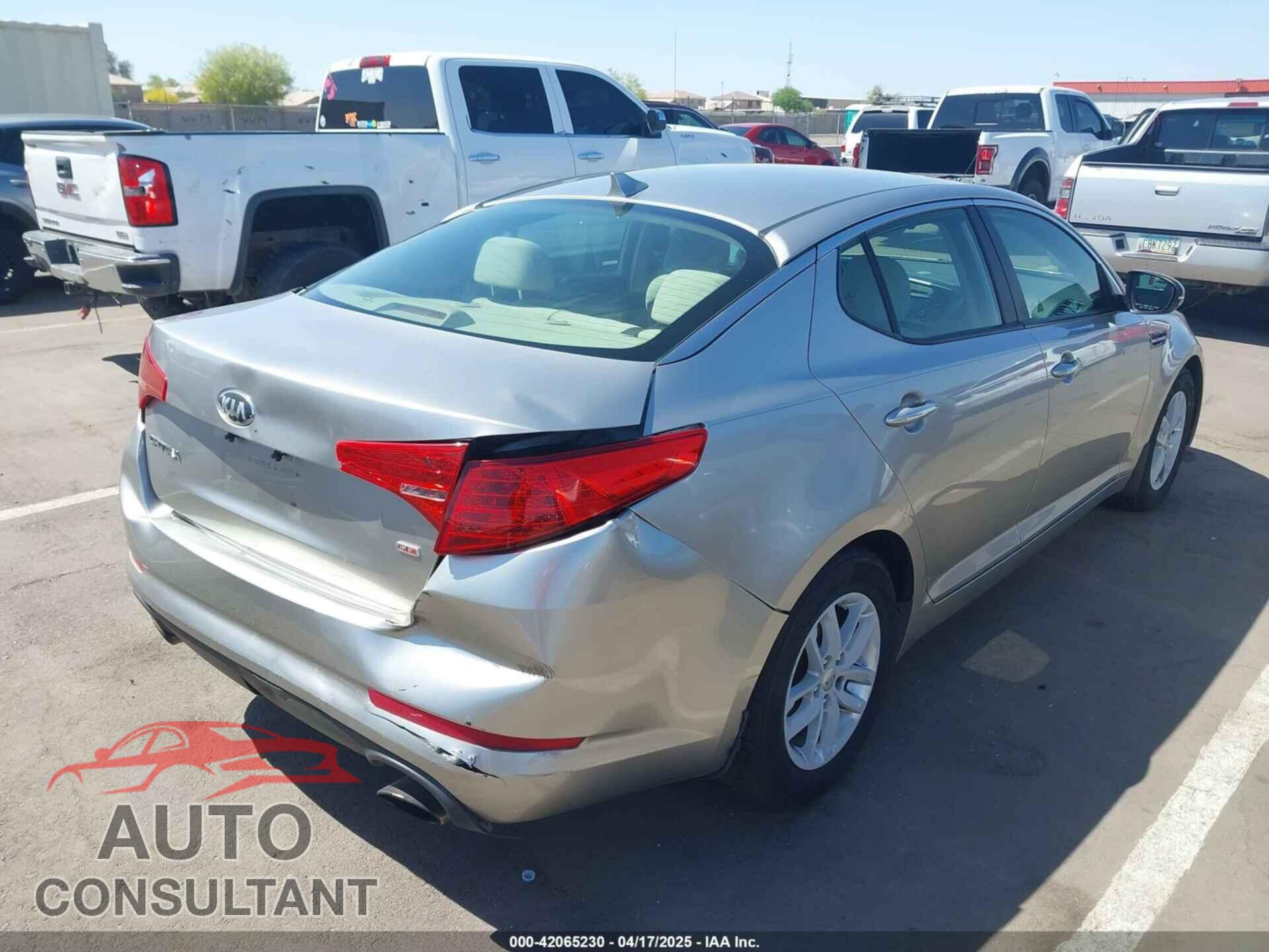 KIA OPTIMA 2013 - KNAGM4A74D5423255