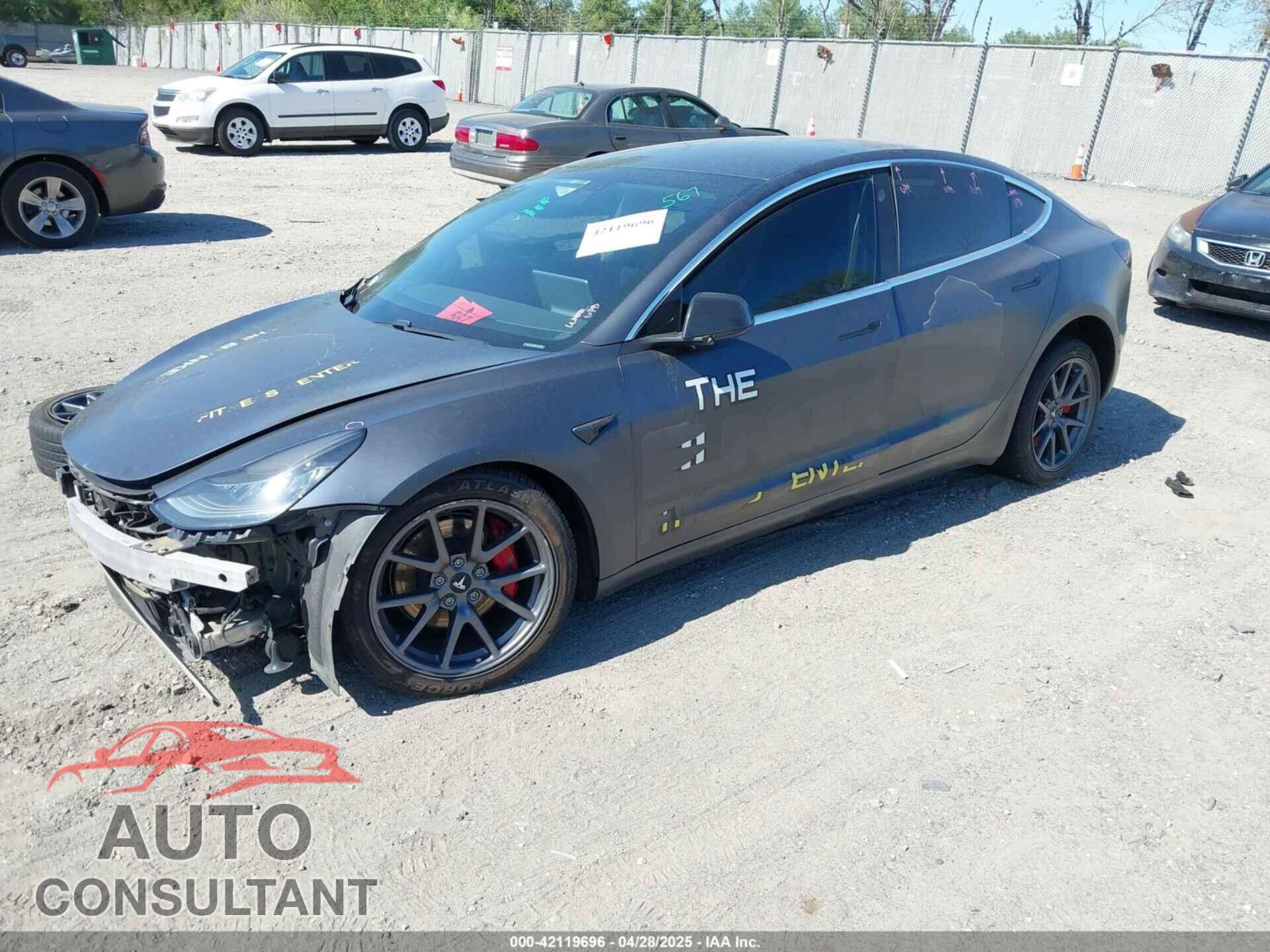 TESLA MODEL 3 2019 - 5YJ3E1EB4KF209793