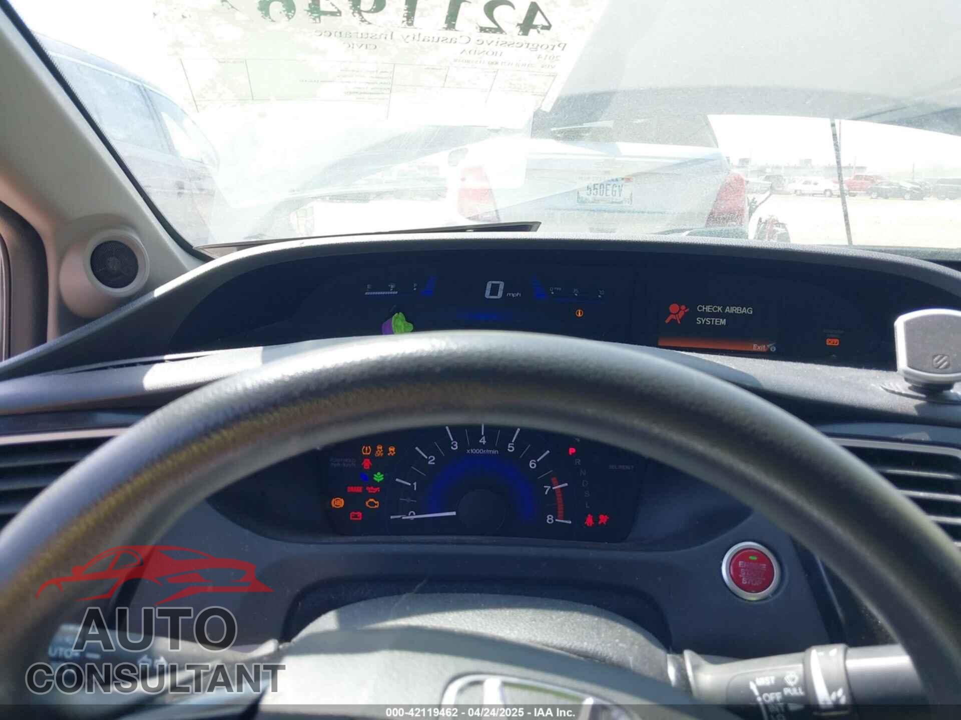 HONDA CIVIC 2014 - 2HGFB2F88EH558048