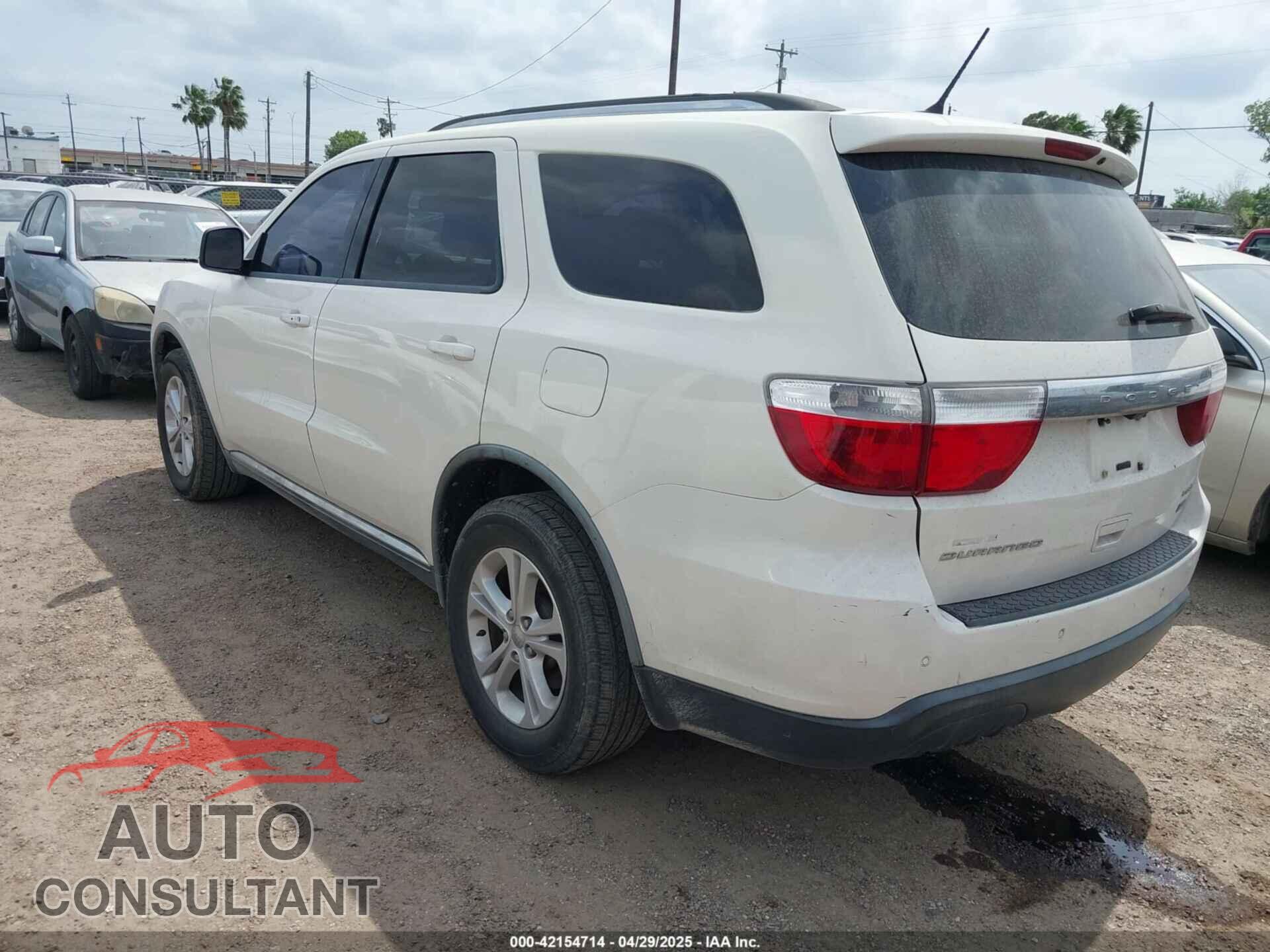 DODGE DURANGO 2011 - 1D4RD4GG6BC730344