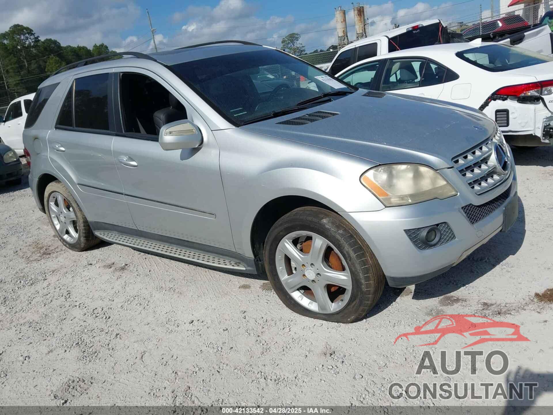 MERCEDES-BENZ ML 350 2009 - 4JGBB86E69A476308