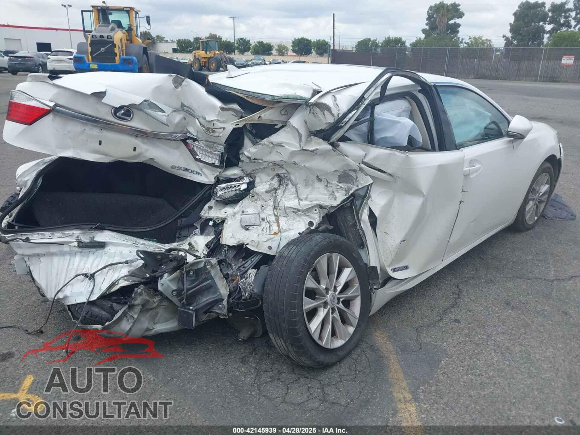 LEXUS ES 300H 2014 - JTHBW1GG2E2050313