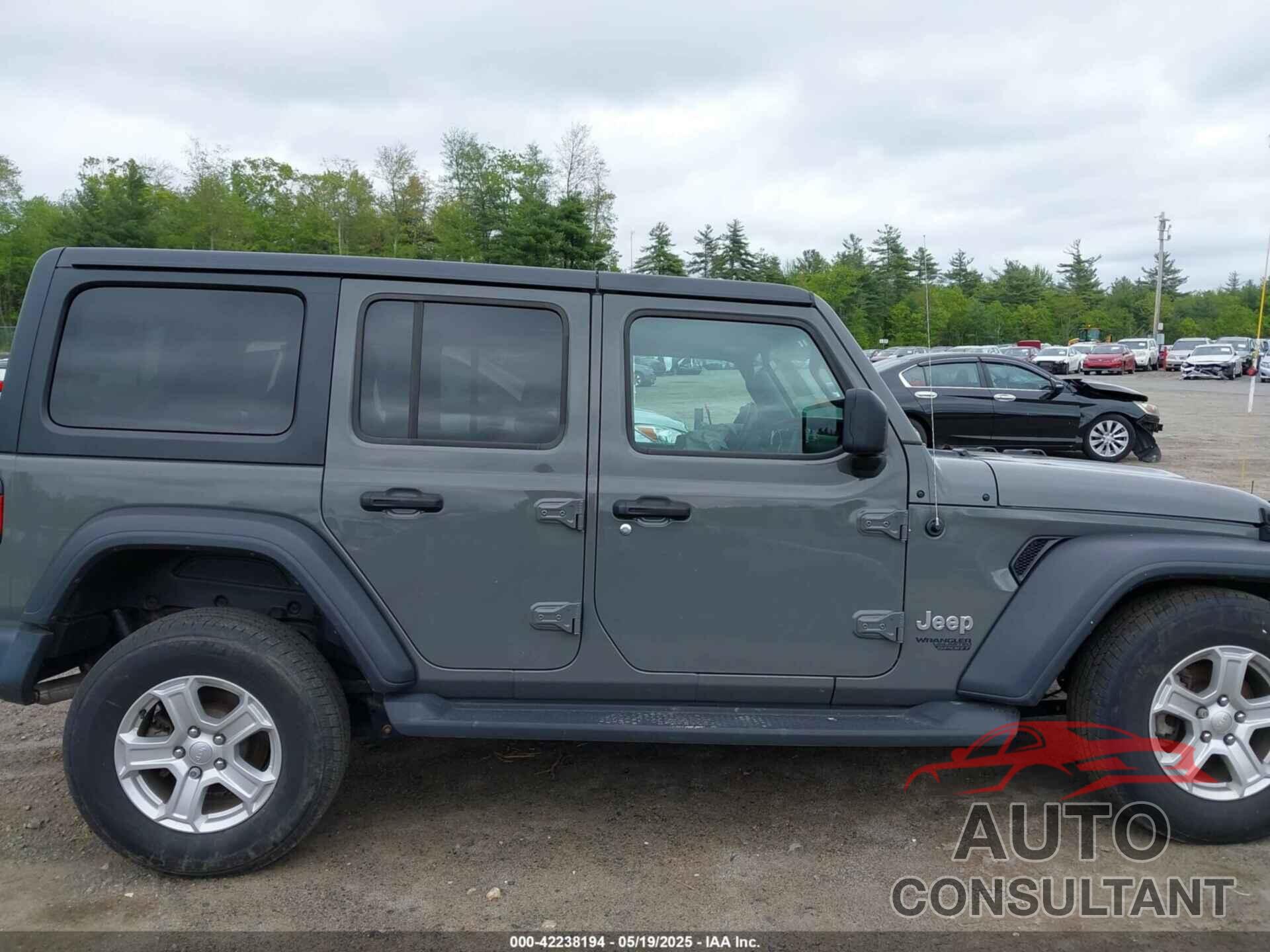 JEEP WRANGLER UNLIMITED 2020 - 1C4HJXDG5LW187222