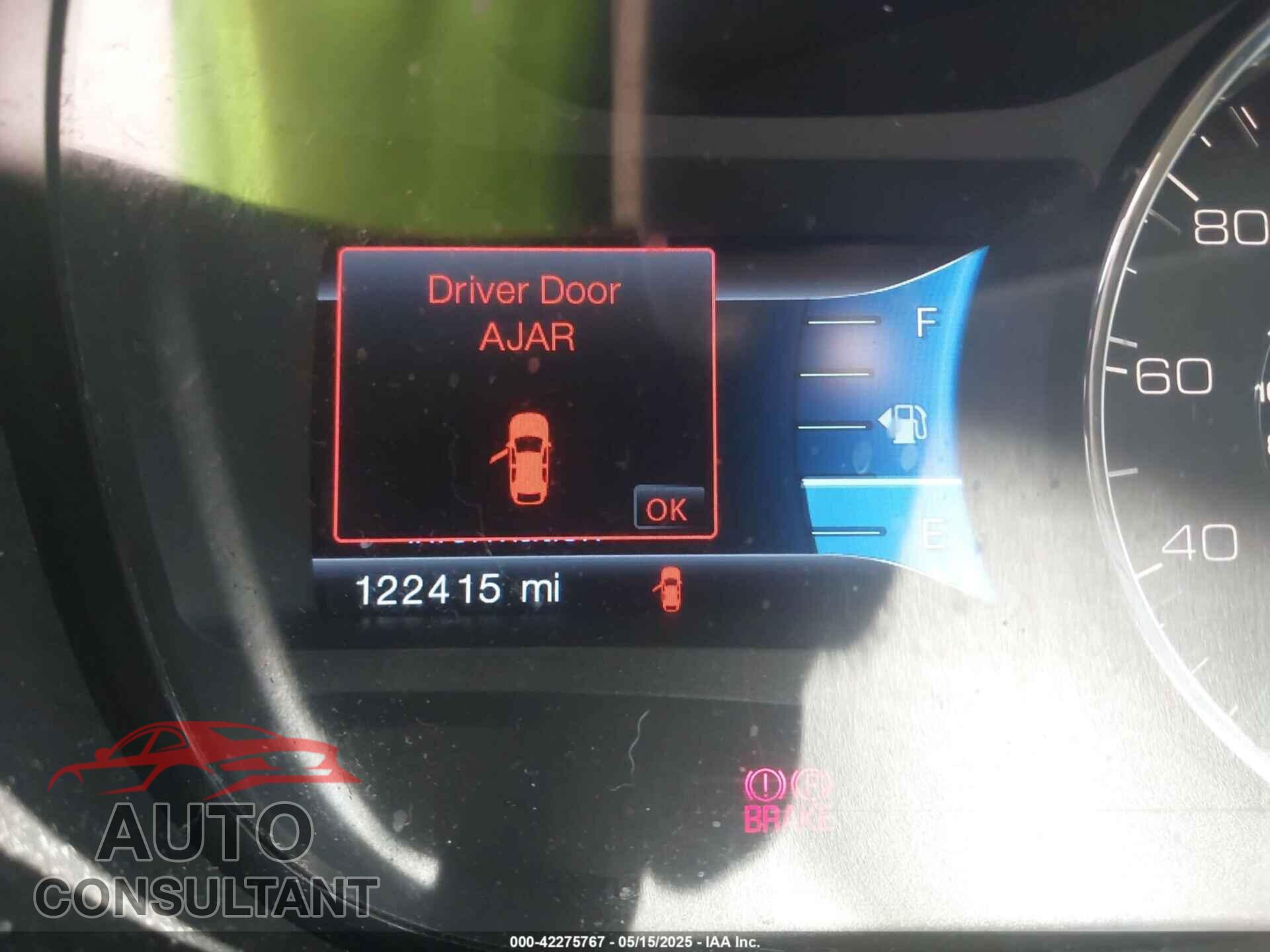 FORD EDGE 2012 - 2FMDK4AKXCBA17132