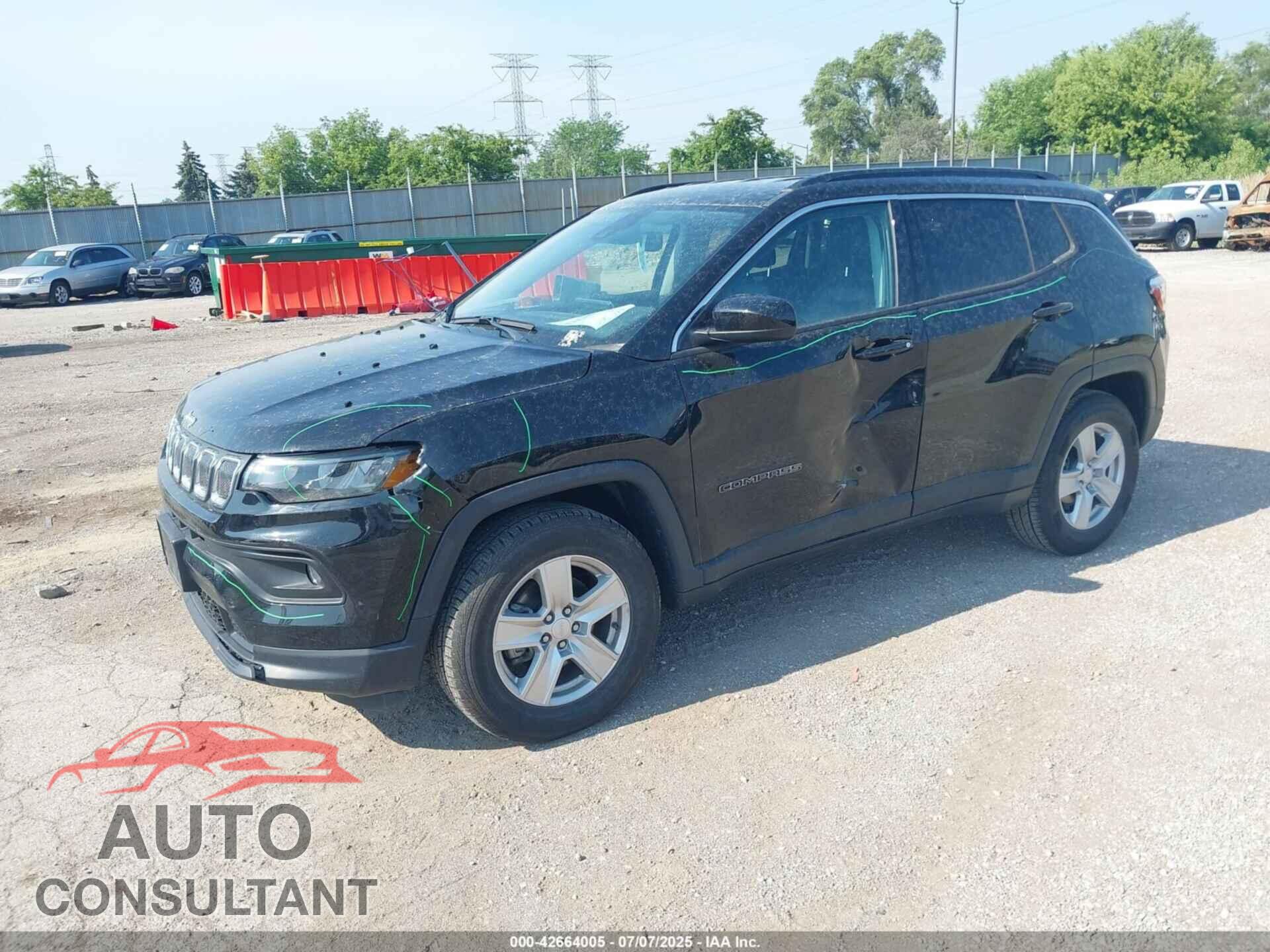 JEEP COMPASS 2022 - 3C4NJDBB7NT215717