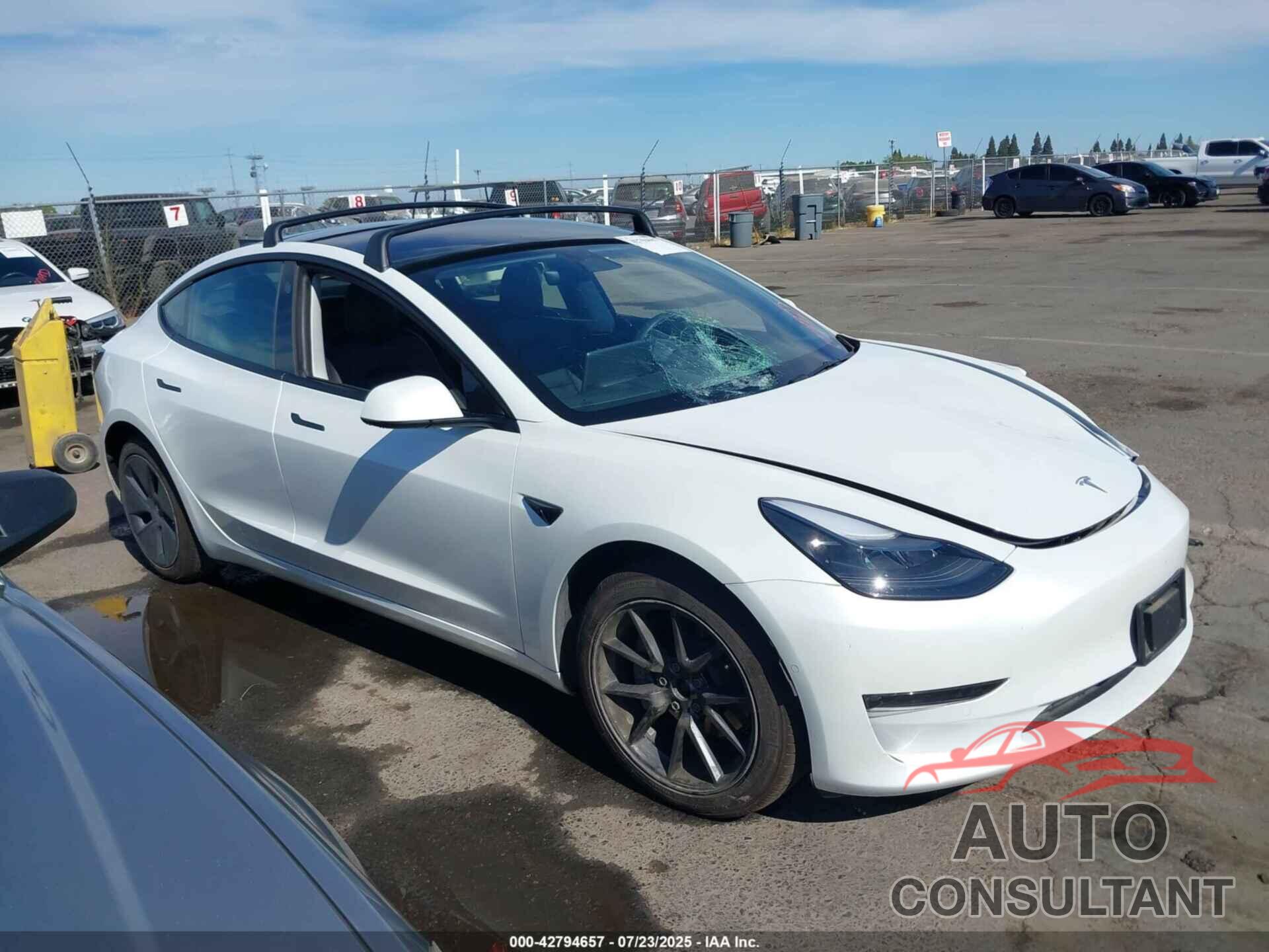 TESLA MODEL 3 2022 - 5YJ3E1EB3NF299846