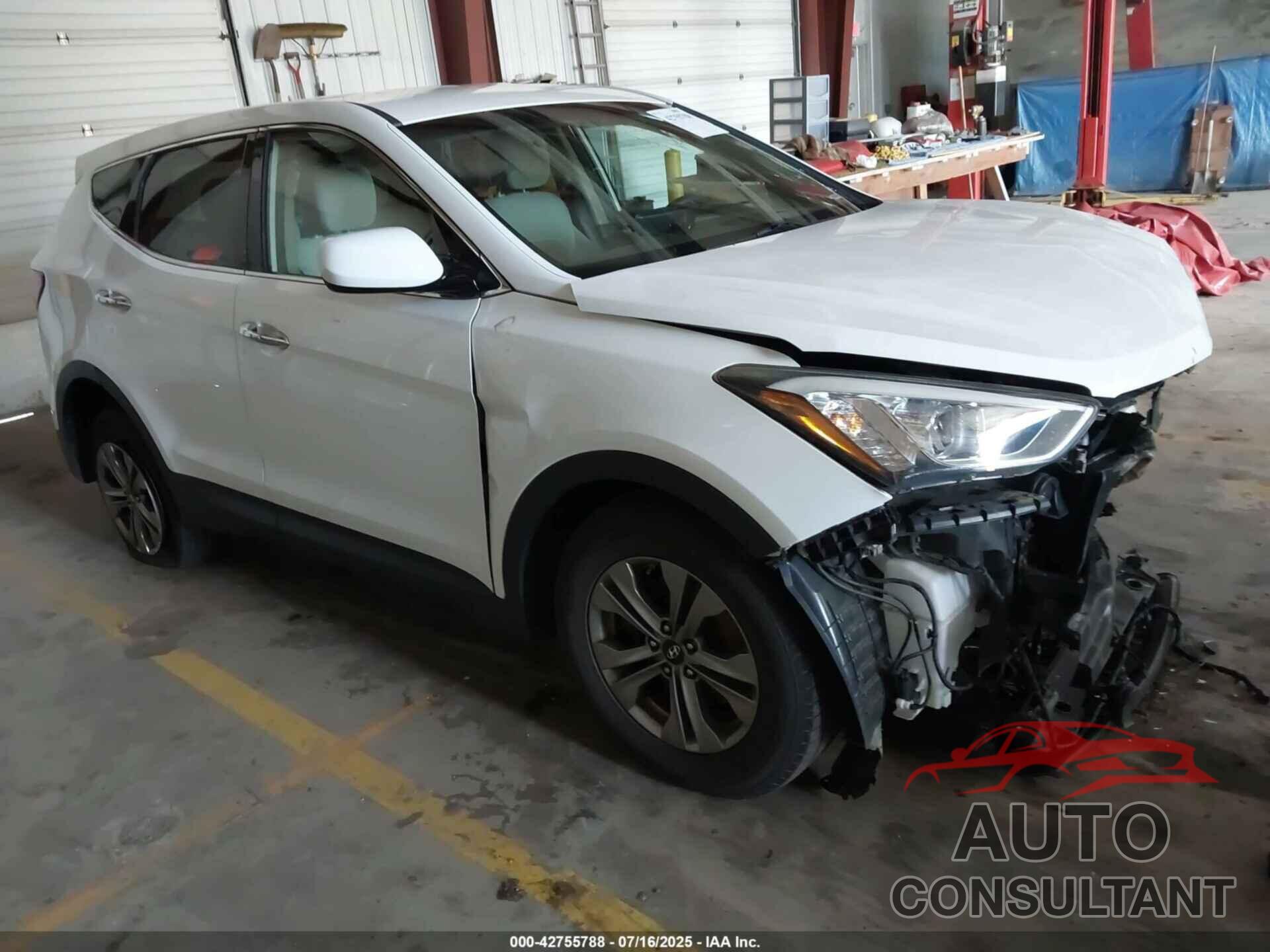 HYUNDAI SANTA FE SPORT 2016 - 5XYZTDLB8GG375982
