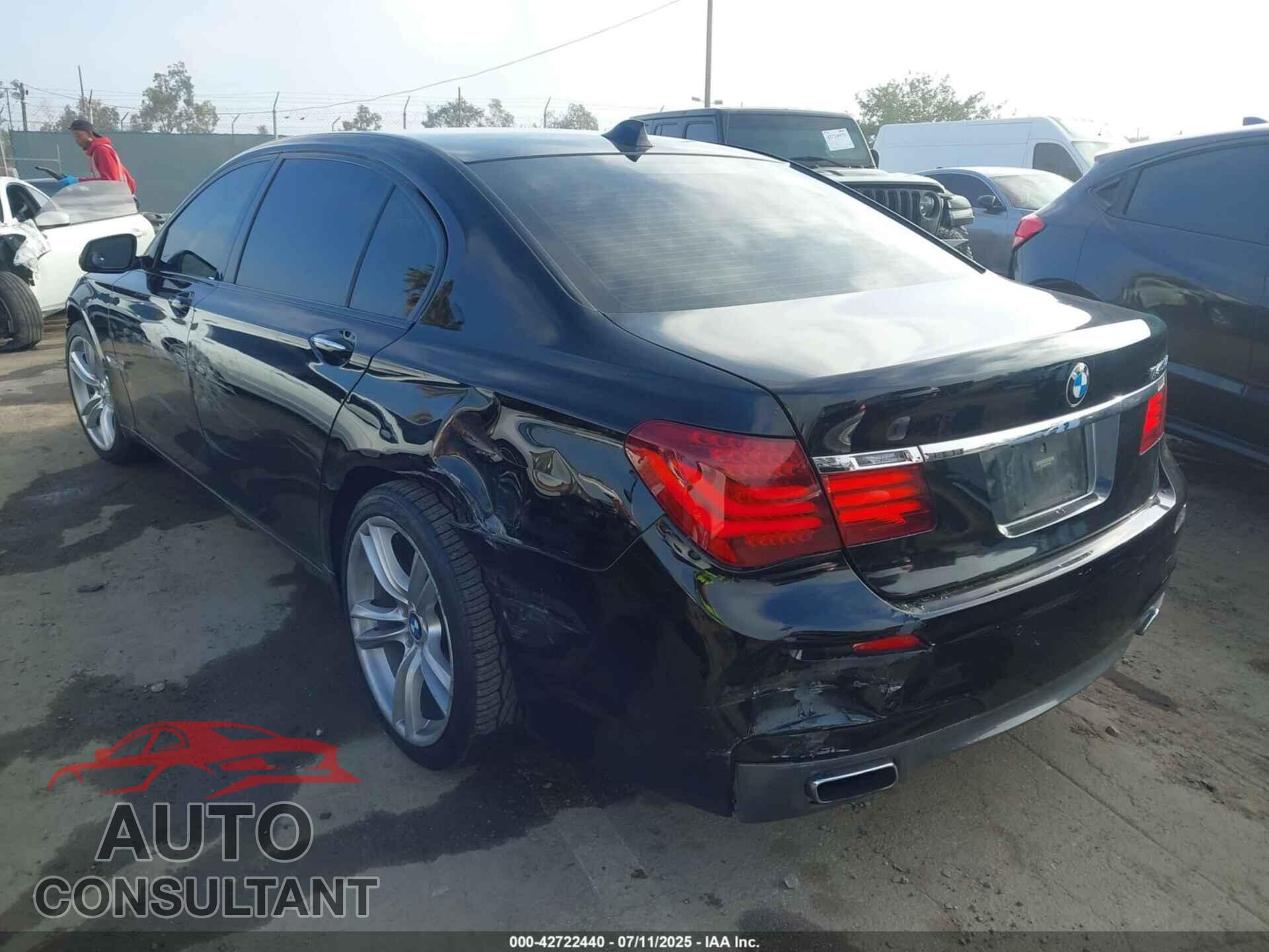 BMW 740LI 2013 - WBAYE4C59DD136786