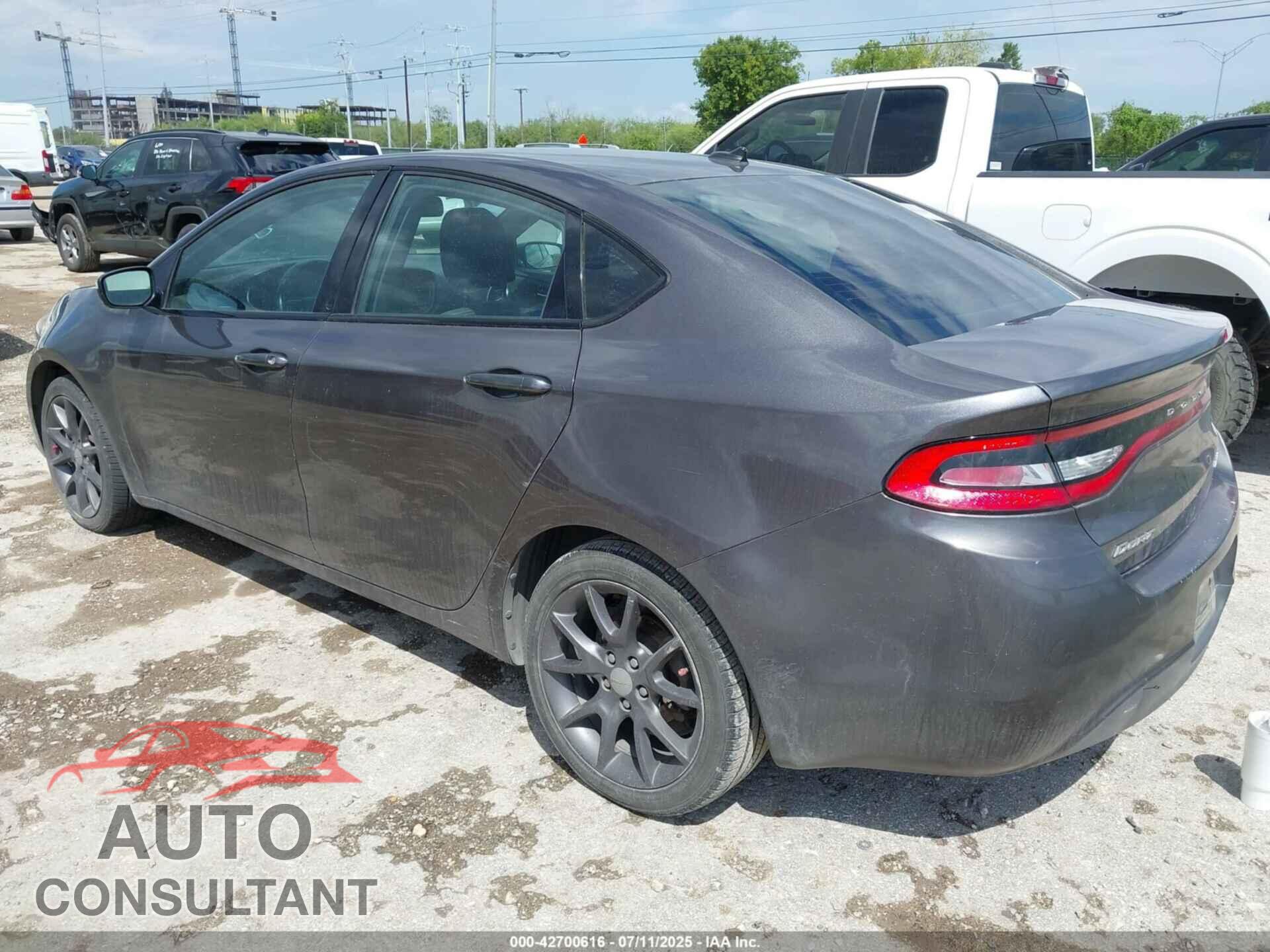 DODGE DART 2016 - 1C3CDFFA8GD822475