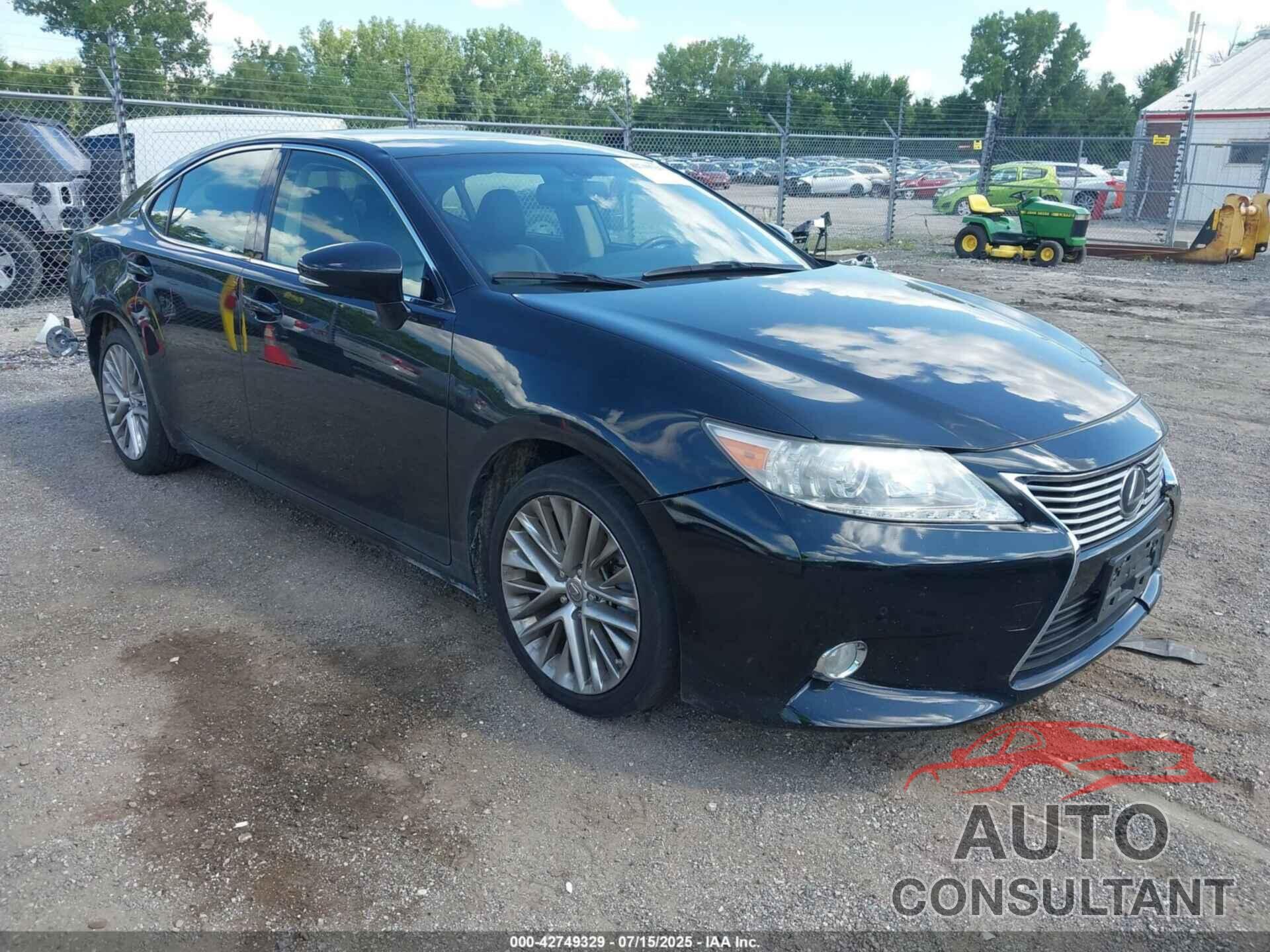LEXUS ES 350 2013 - JTHBK1GG7D2022923