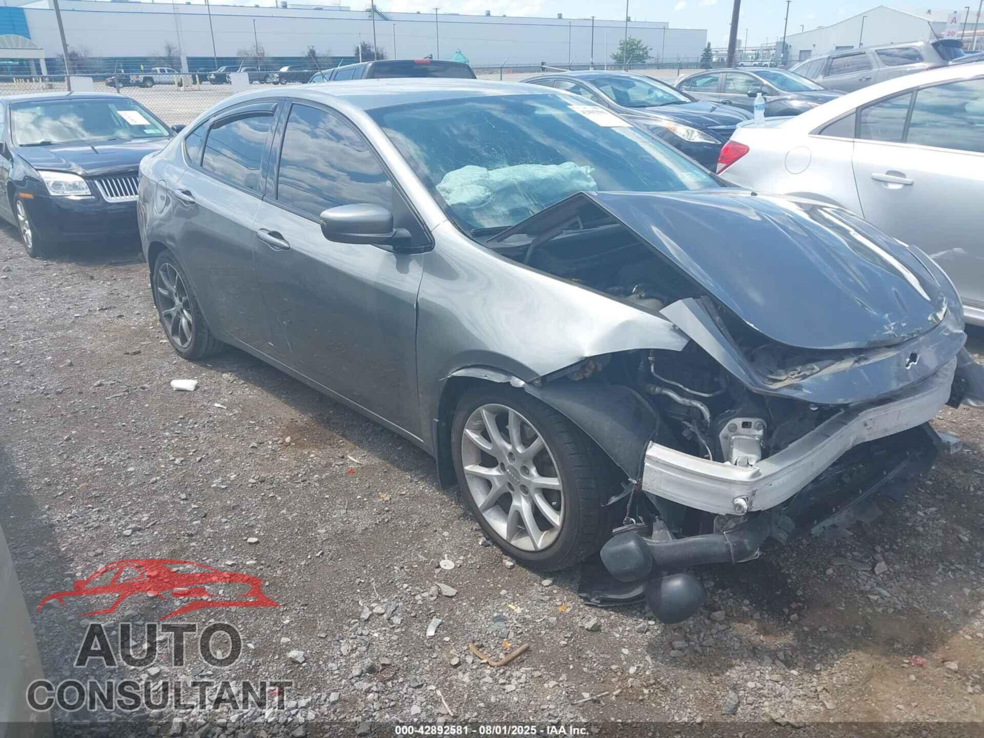 DODGE DART 2013 - 1C3CDFBA1DD267063