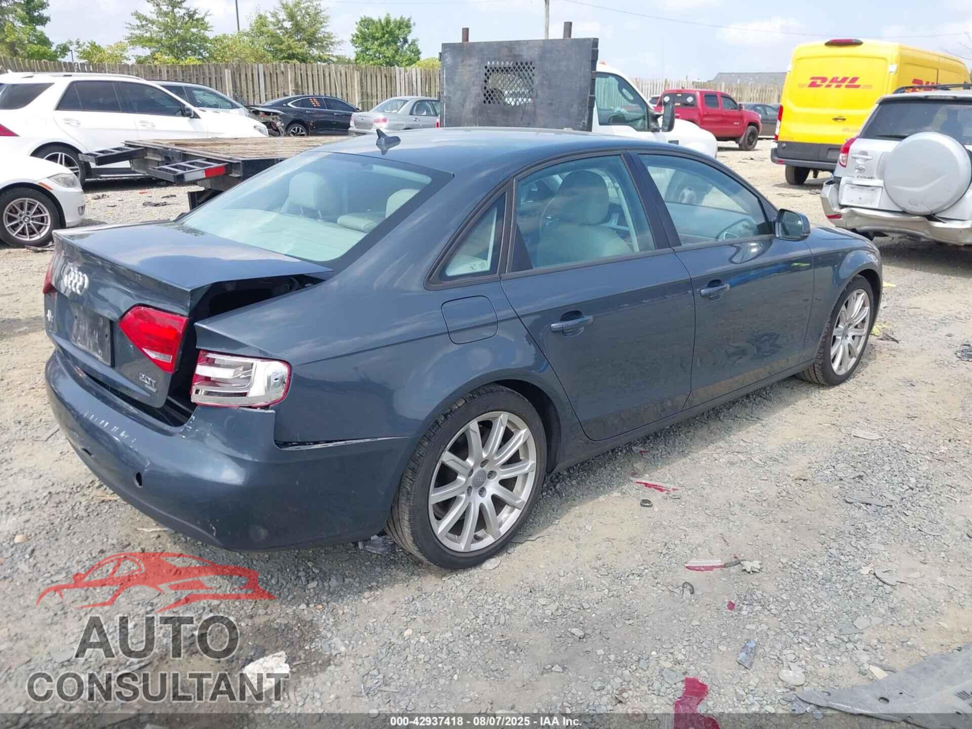 AUDI A4 2011 - WAUBFAFL2BA082127