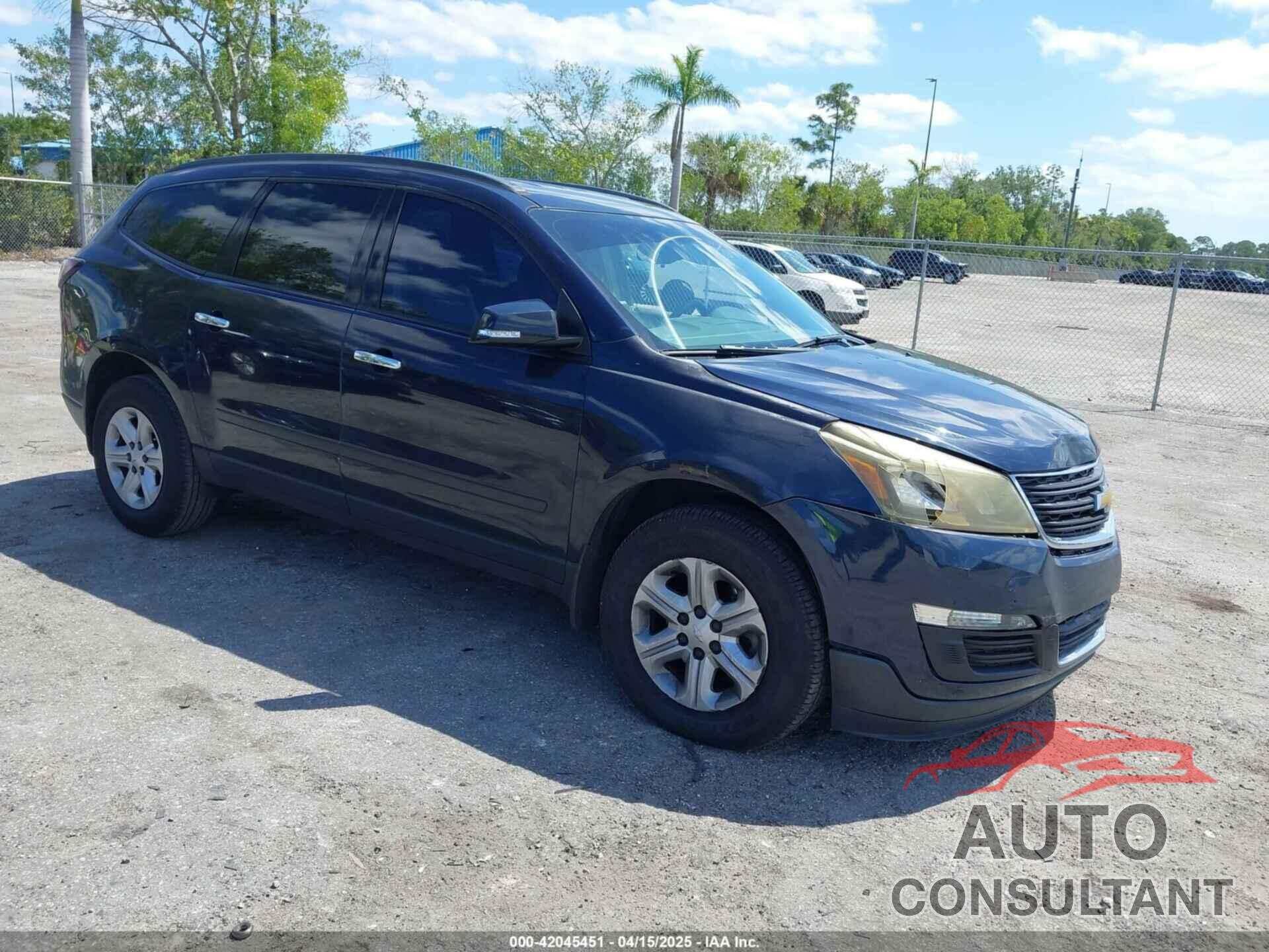 CHEVROLET TRAVERSE 2017 - 1GNKRFED0HJ187041