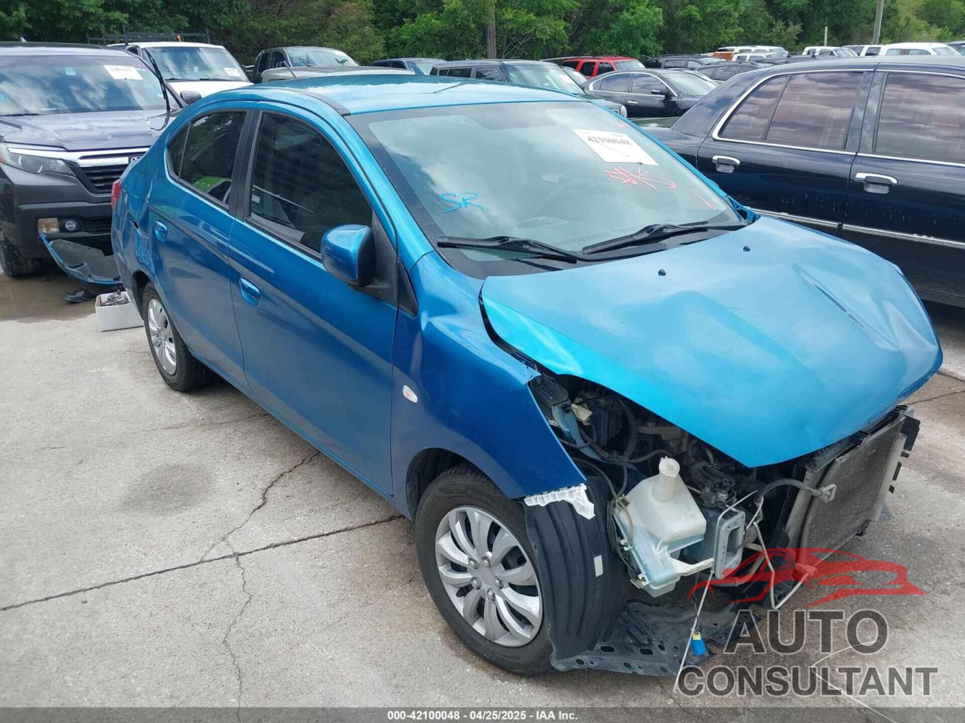 MITSUBISHI MIRAGE G4 2017 - ML32F3FJ5HHF07228