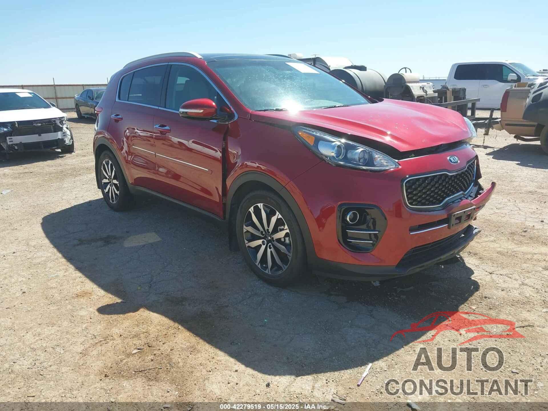 KIA SPORTAGE 2017 - KNDPN3AC6H7074682