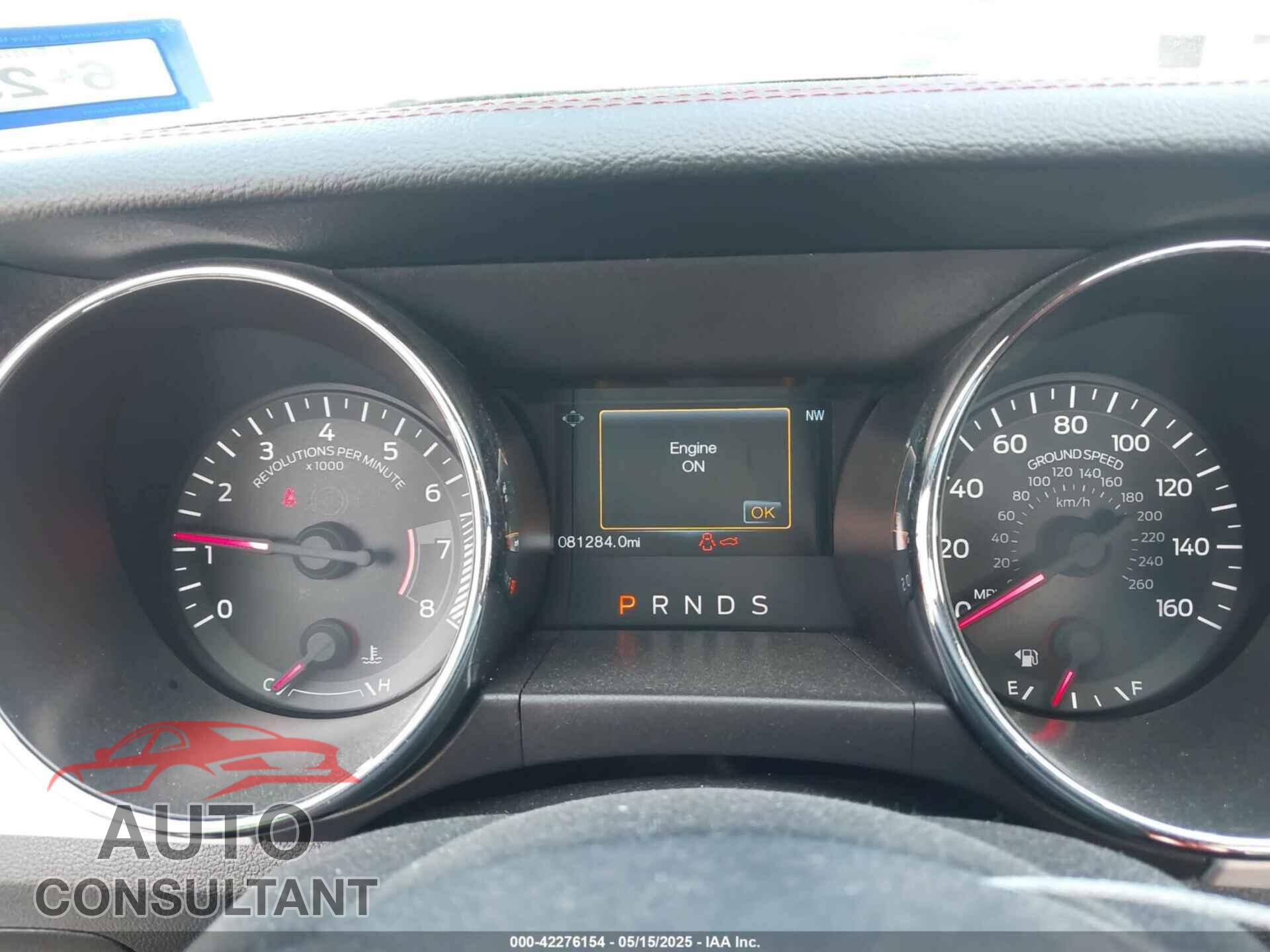 FORD MUSTANG 2015 - 1FA6P8TH8F5381524