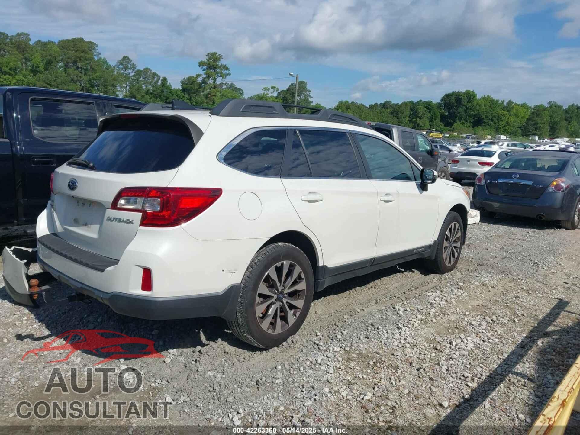 SUBARU OUTBACK 2016 - 4S4BSBLC4G3206396