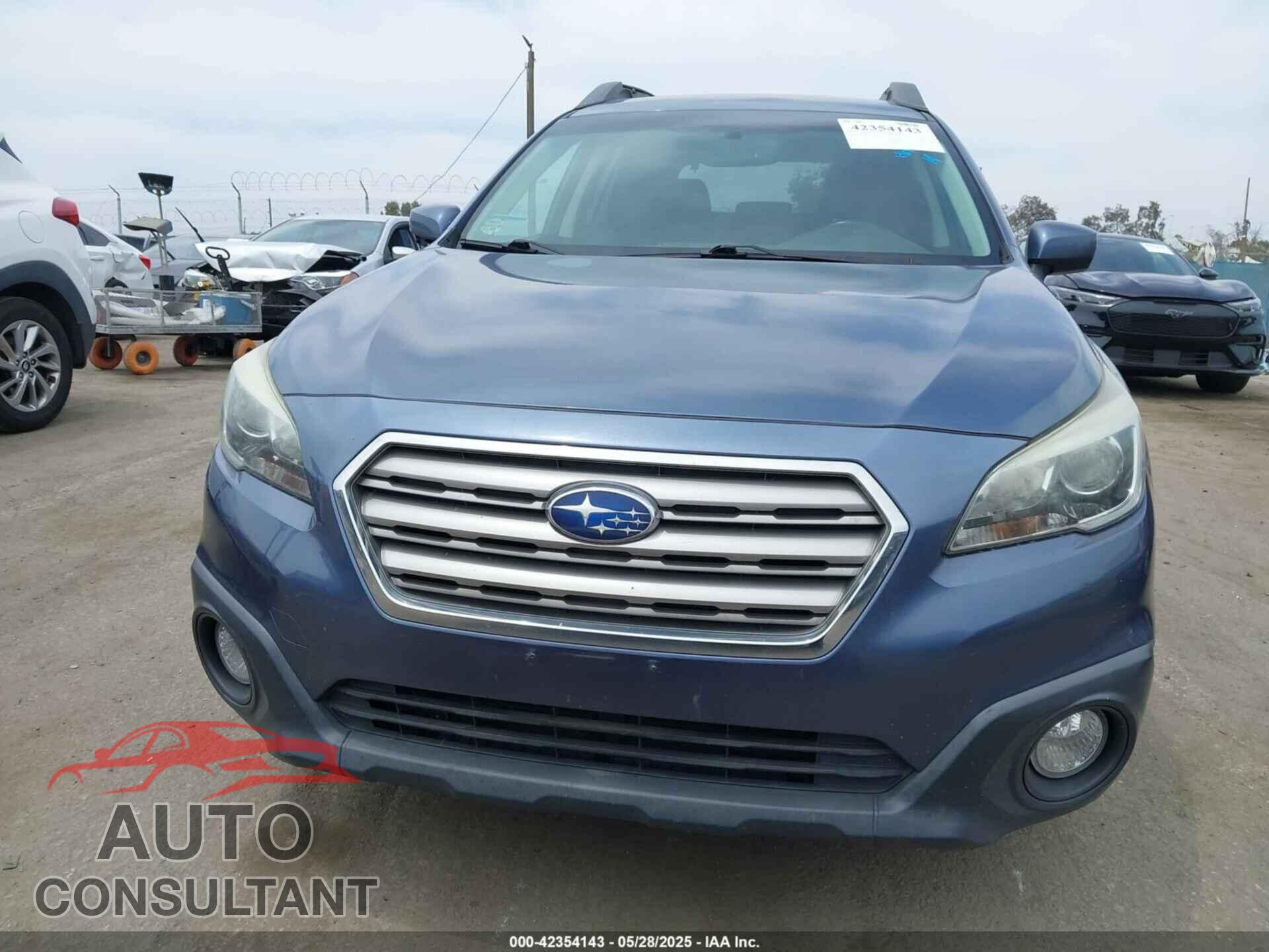SUBARU OUTBACK 2015 - 4S4BSACC5F3280676
