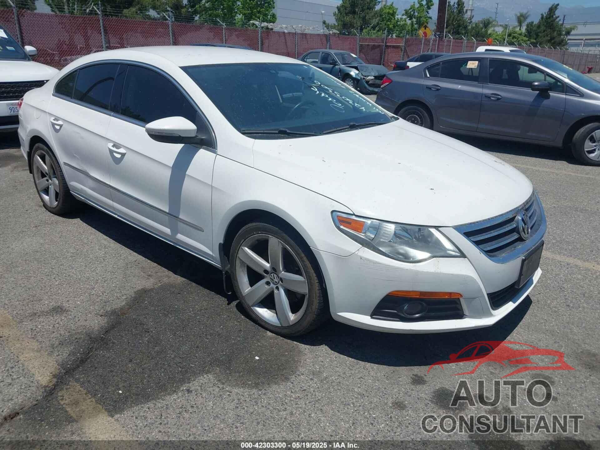 VOLKSWAGEN CC 2012 - WVWHP7AN3CE513011
