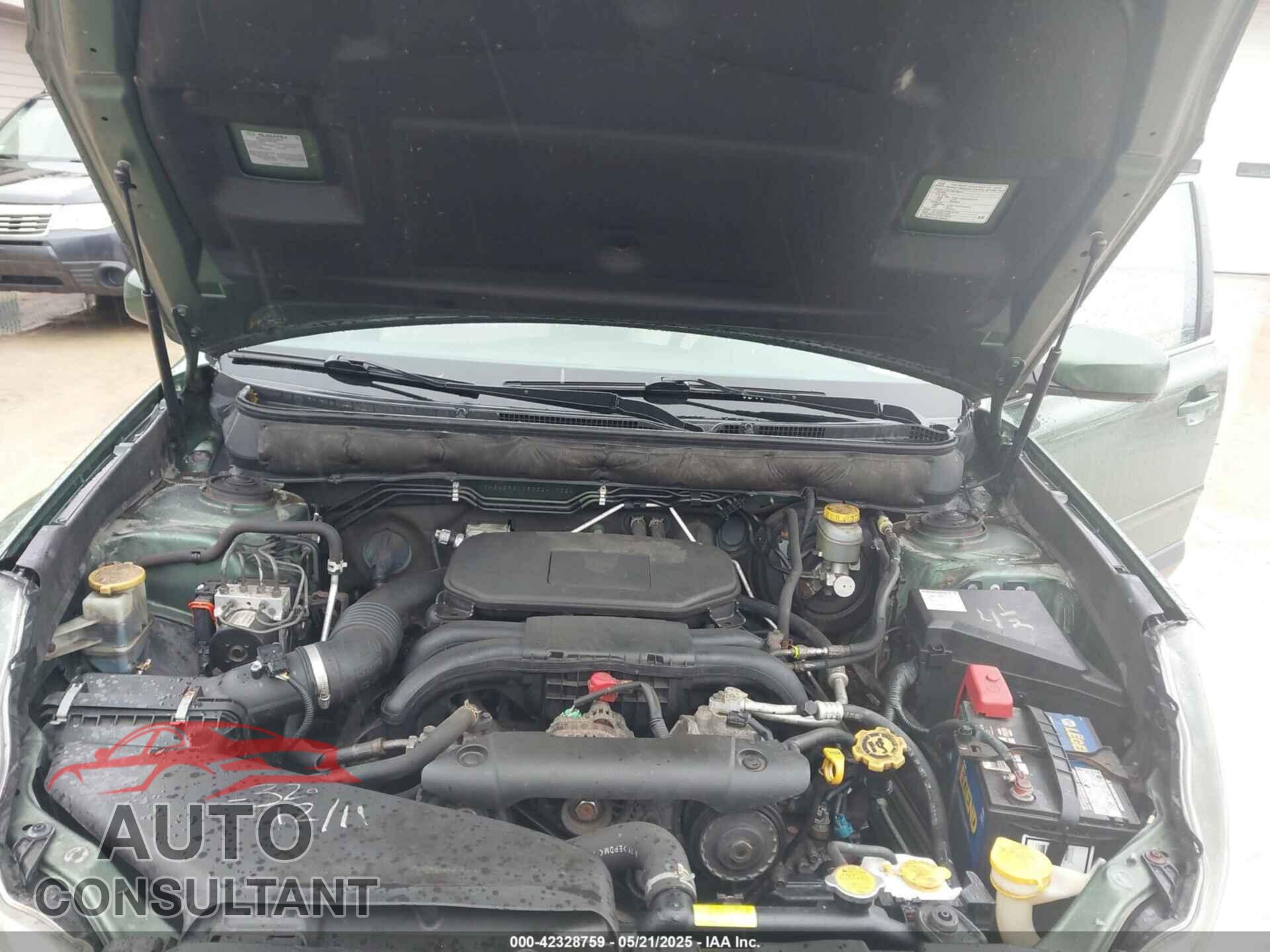 SUBARU OUTBACK 2012 - 4S4BRBKC5C3241732