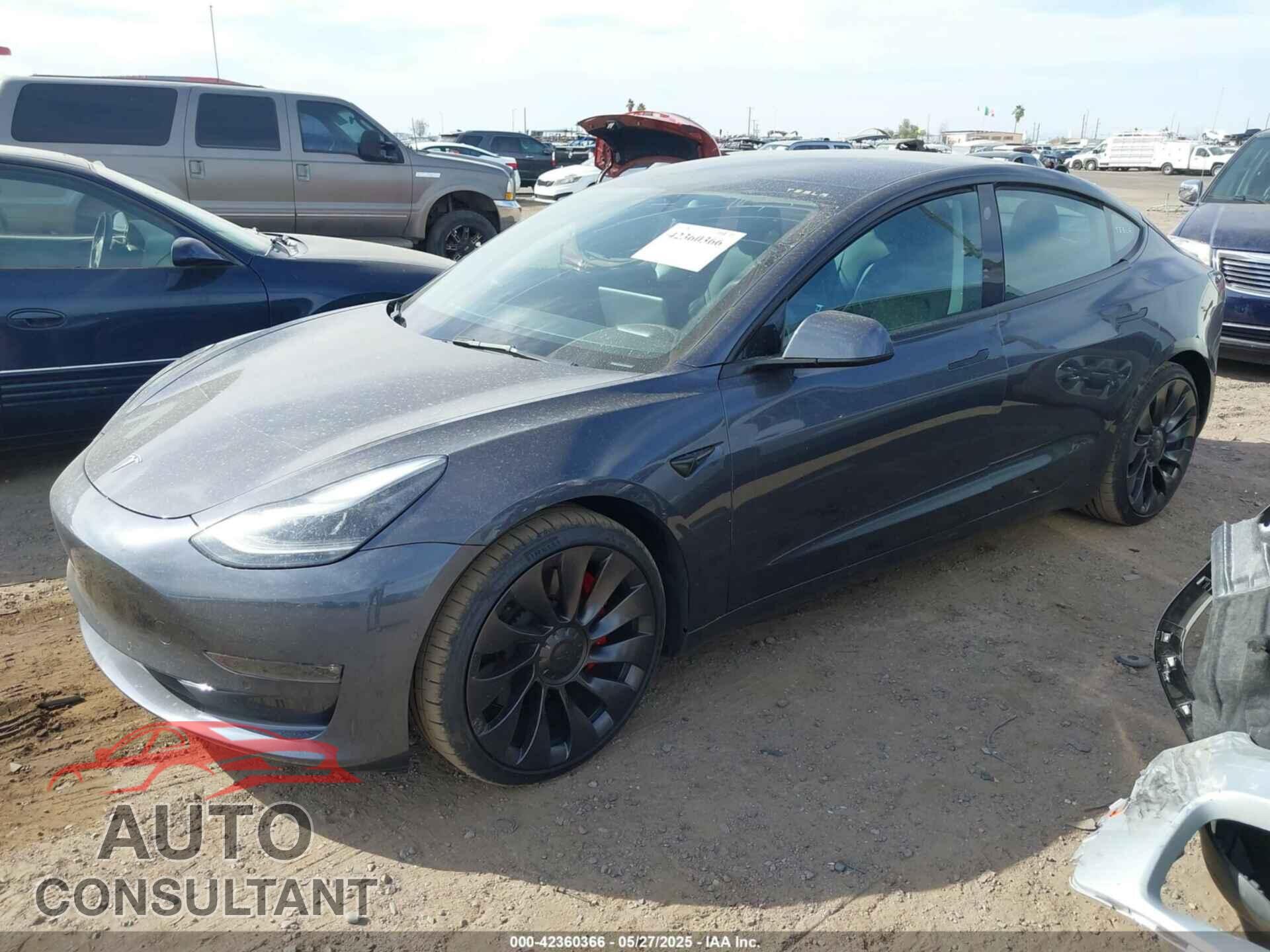 TESLA MODEL 3 2022 - 5YJ3E1EC0NF165739
