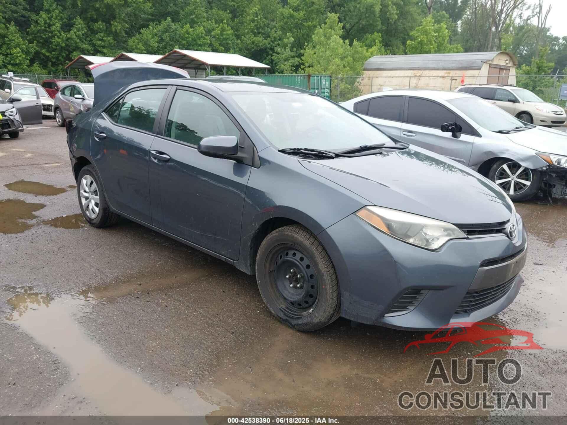 TOYOTA COROLLA 2015 - 2T1BURHEXFC365169