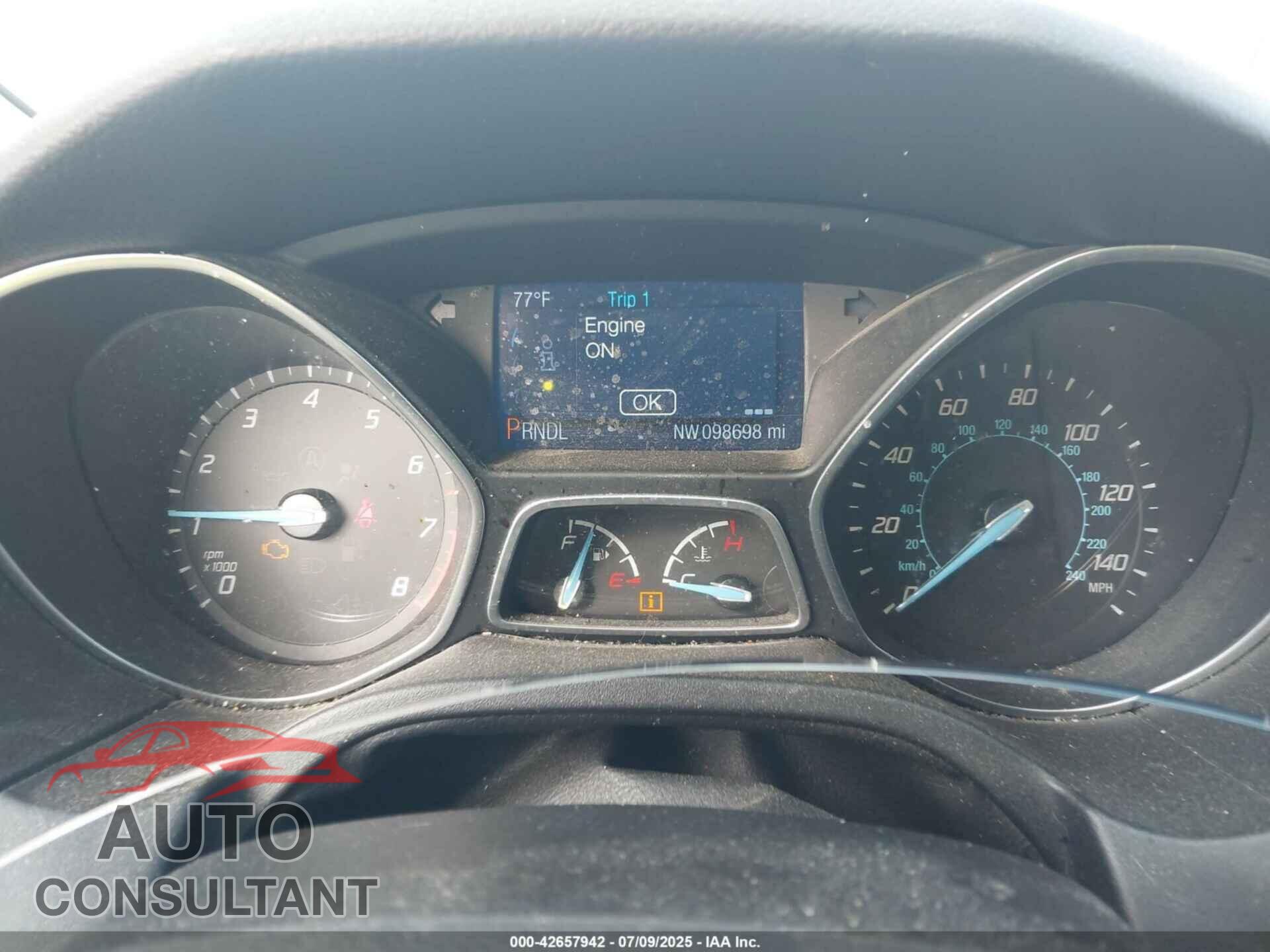 FORD FOCUS 2014 - 1FADP3F24EL232555