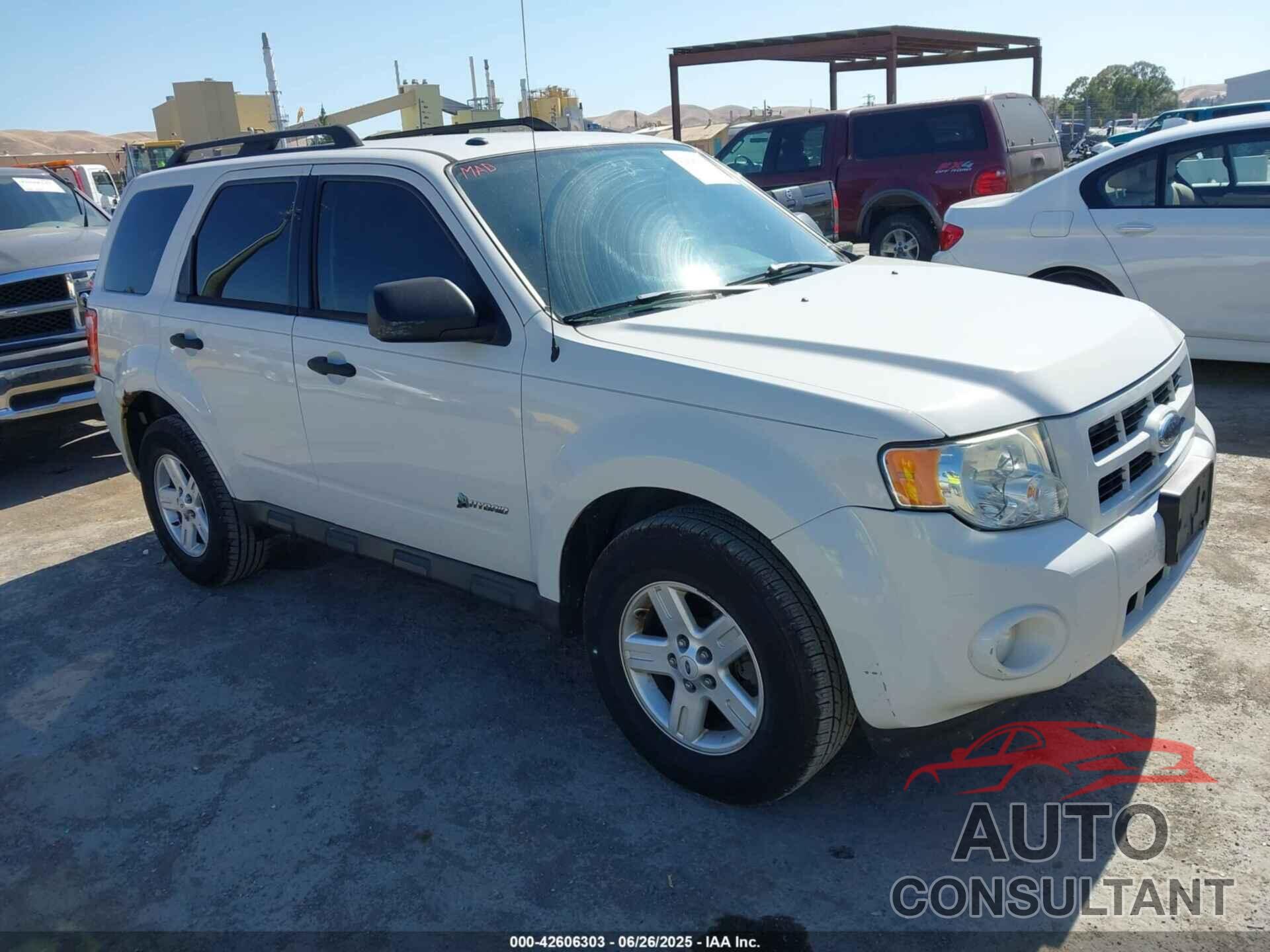 FORD ESCAPE HYBRID 2009 - 1FMCU59399KC02389