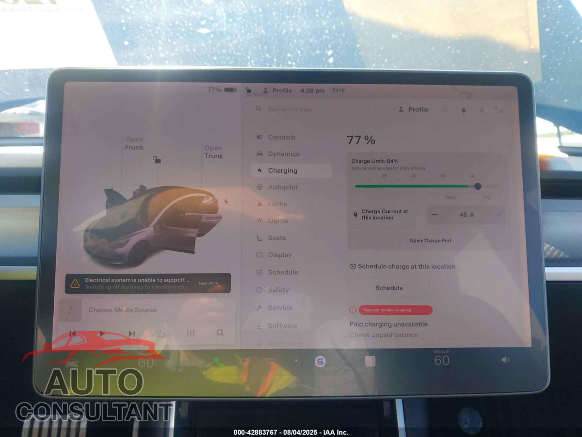 TESLA MODEL 3 2019 - 5YJ3E1EB4KF237562