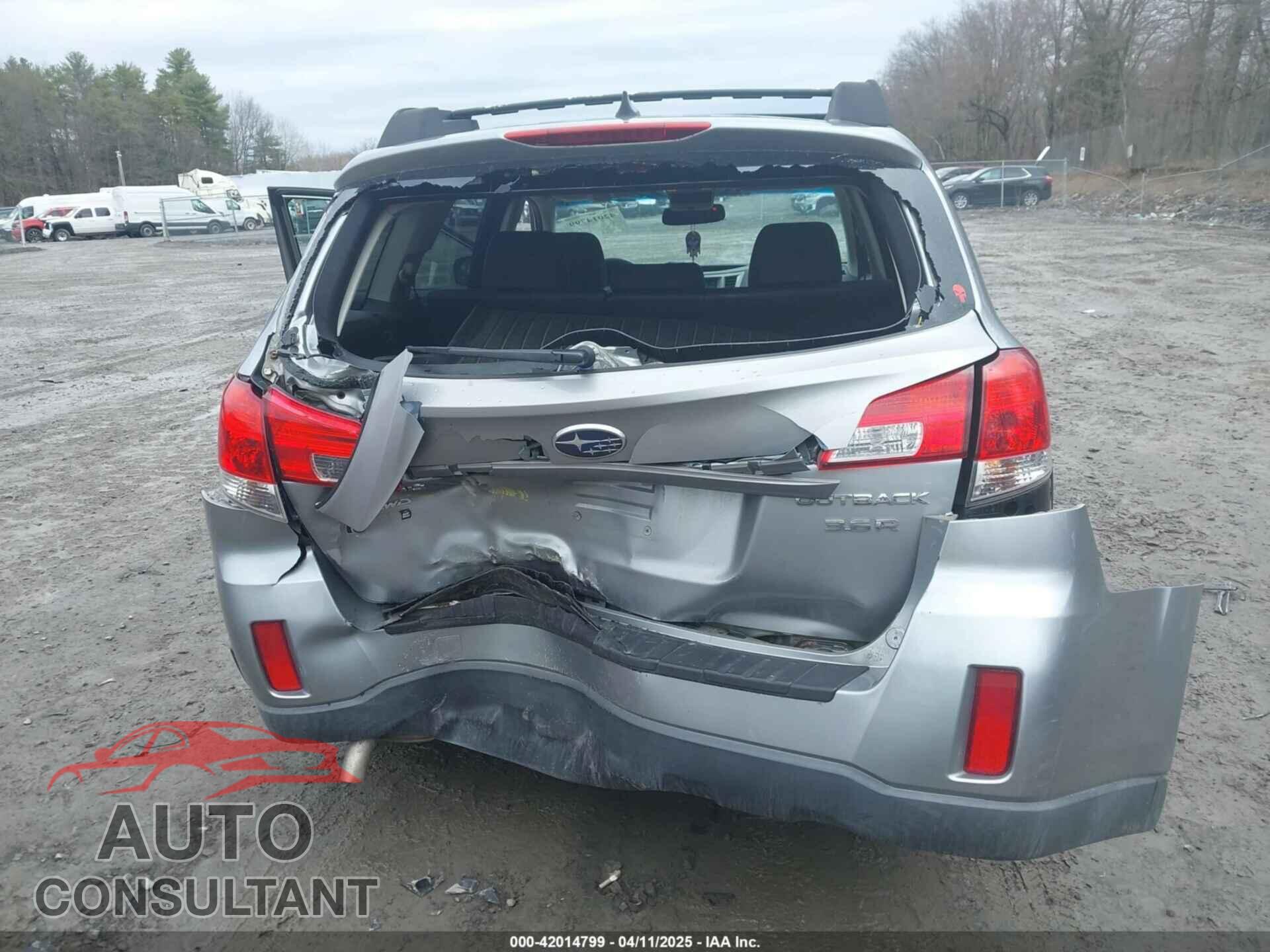 SUBARU OUTBACK 2011 - 4S4BRDLC3B2354545