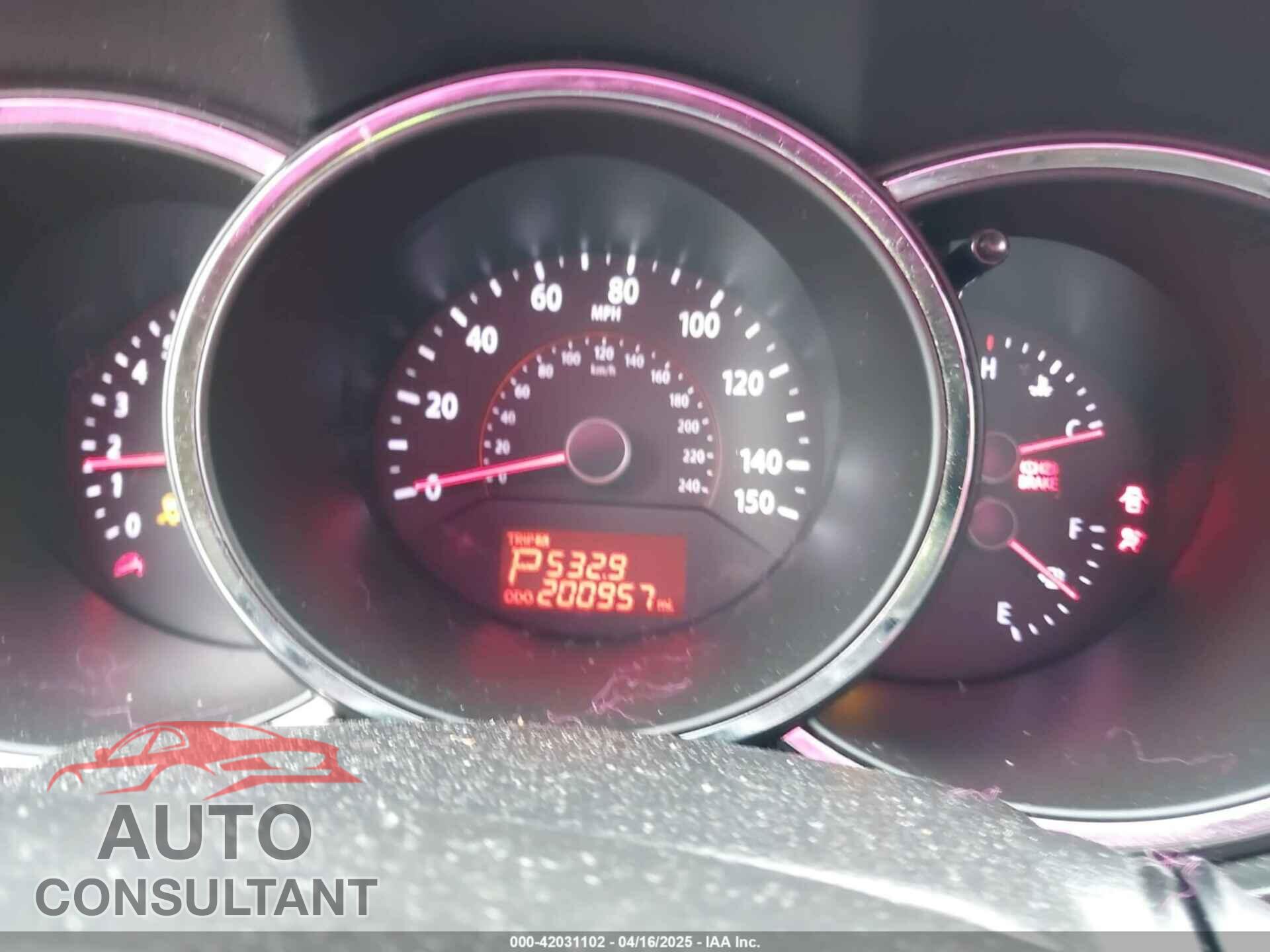 KIA SORENTO 2012 - 5XYKU4A2XCG256830