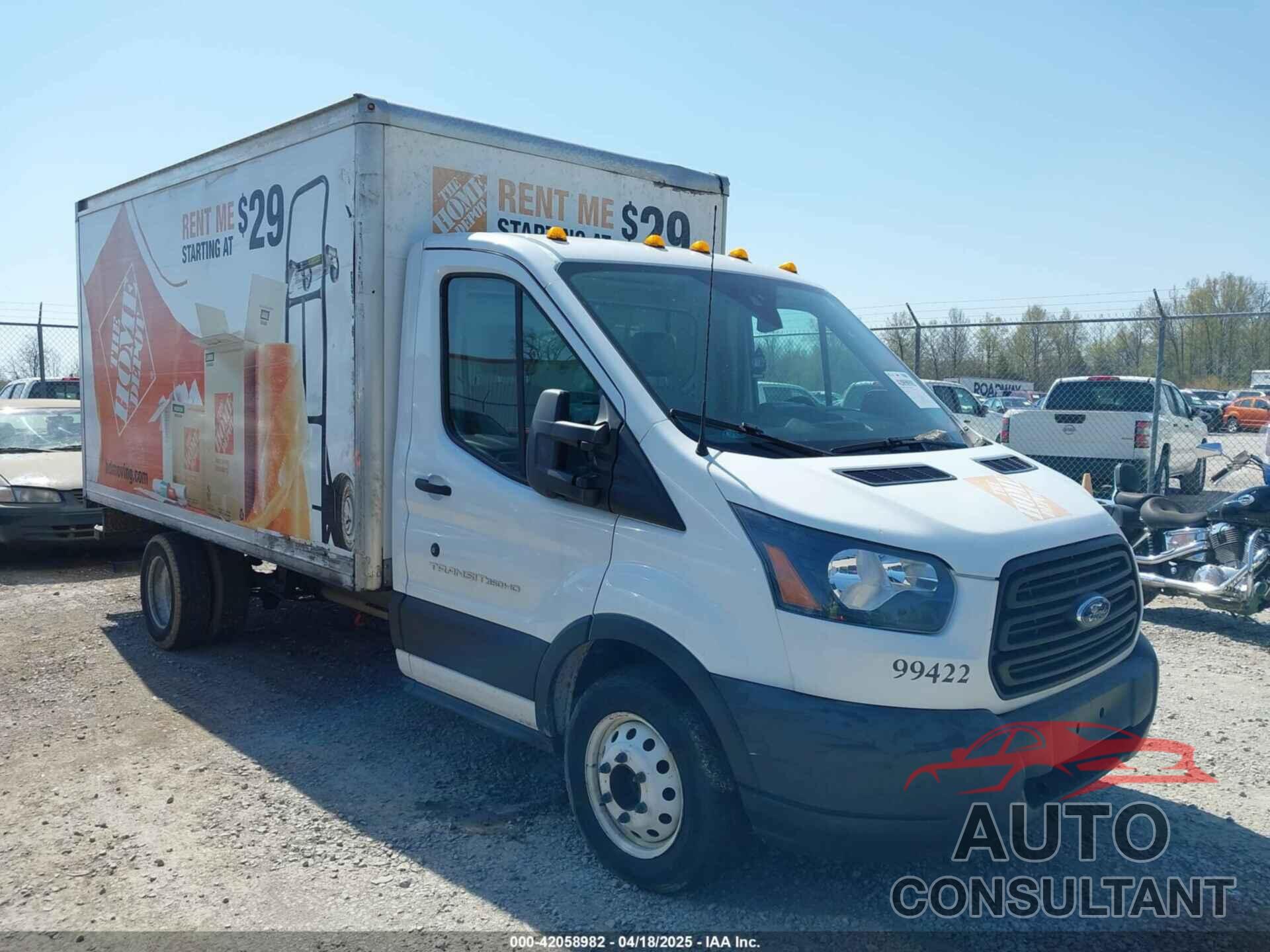 FORD TRANSIT-350 CAB 2019 - 1FDBF8ZM2KKA87057