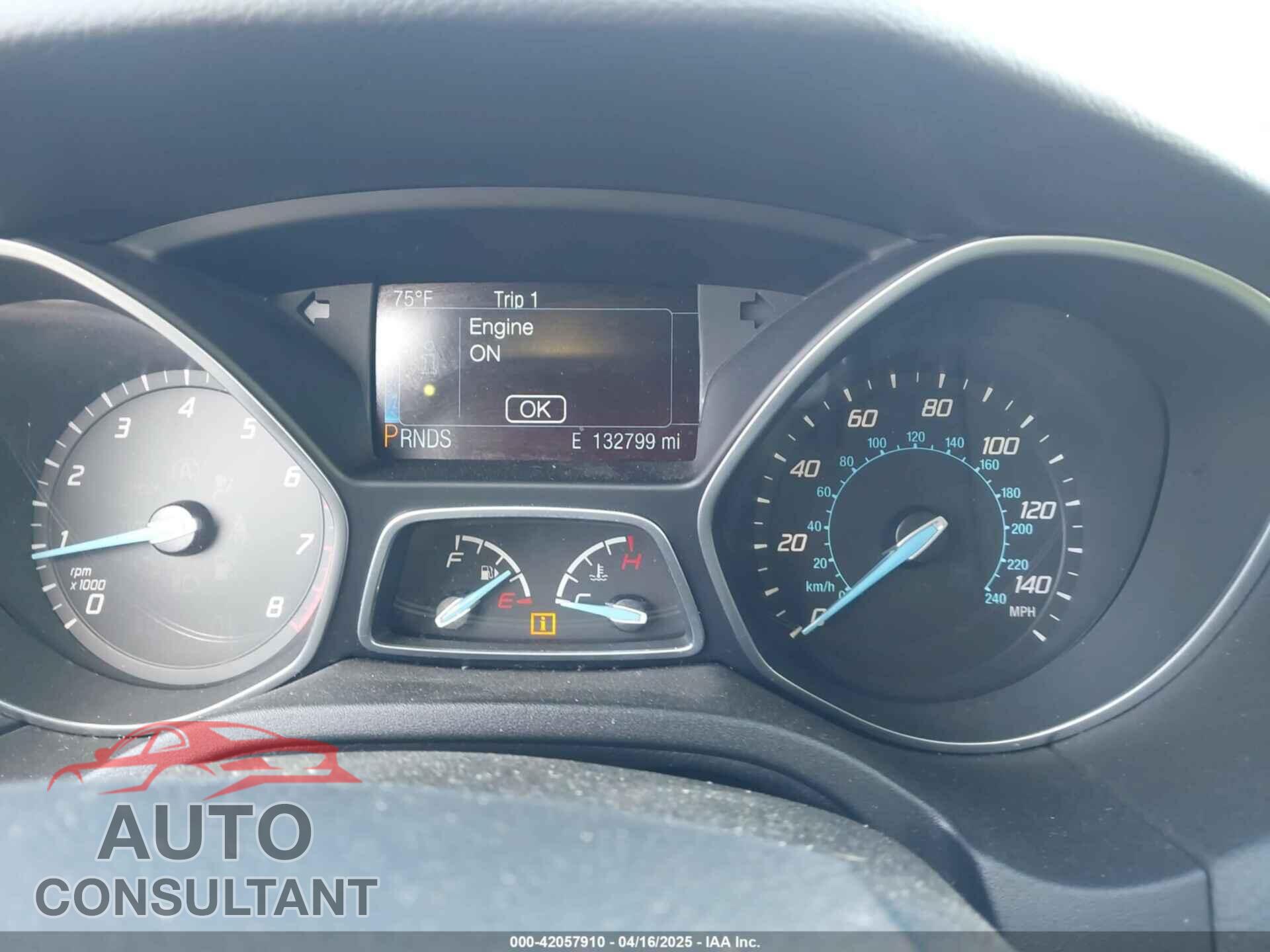 FORD FOCUS 2014 - 1FADP3N22EL298362