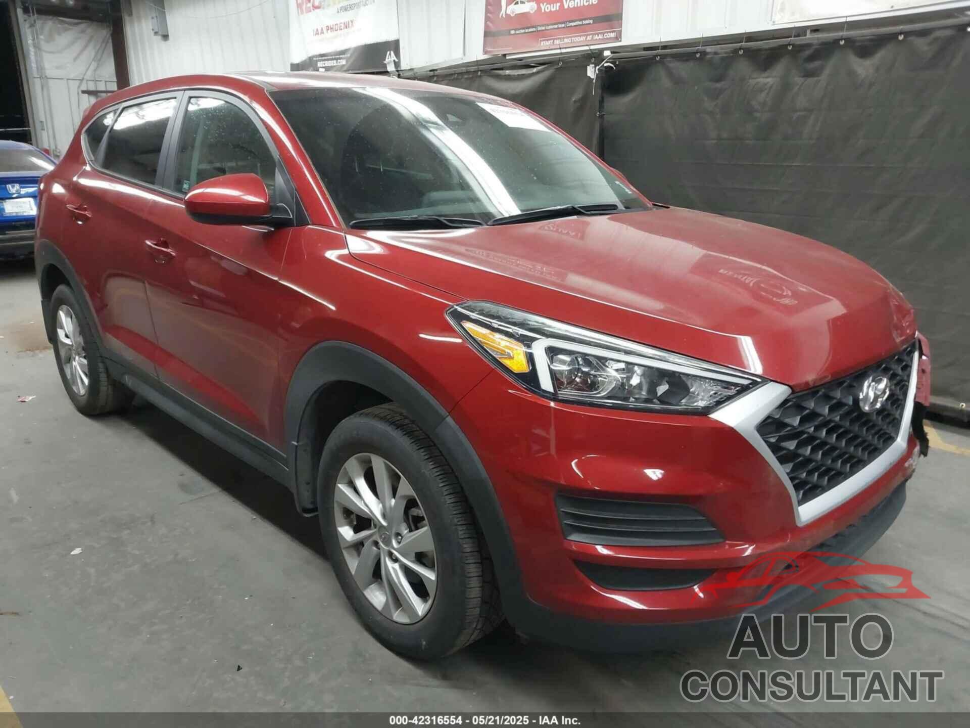 HYUNDAI TUCSON 2021 - KM8J23A48MU364727