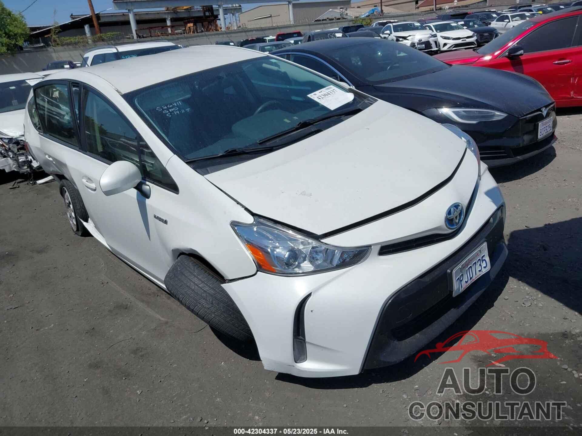 TOYOTA PRIUS V 2016 - JTDZN3EU8GJ046346